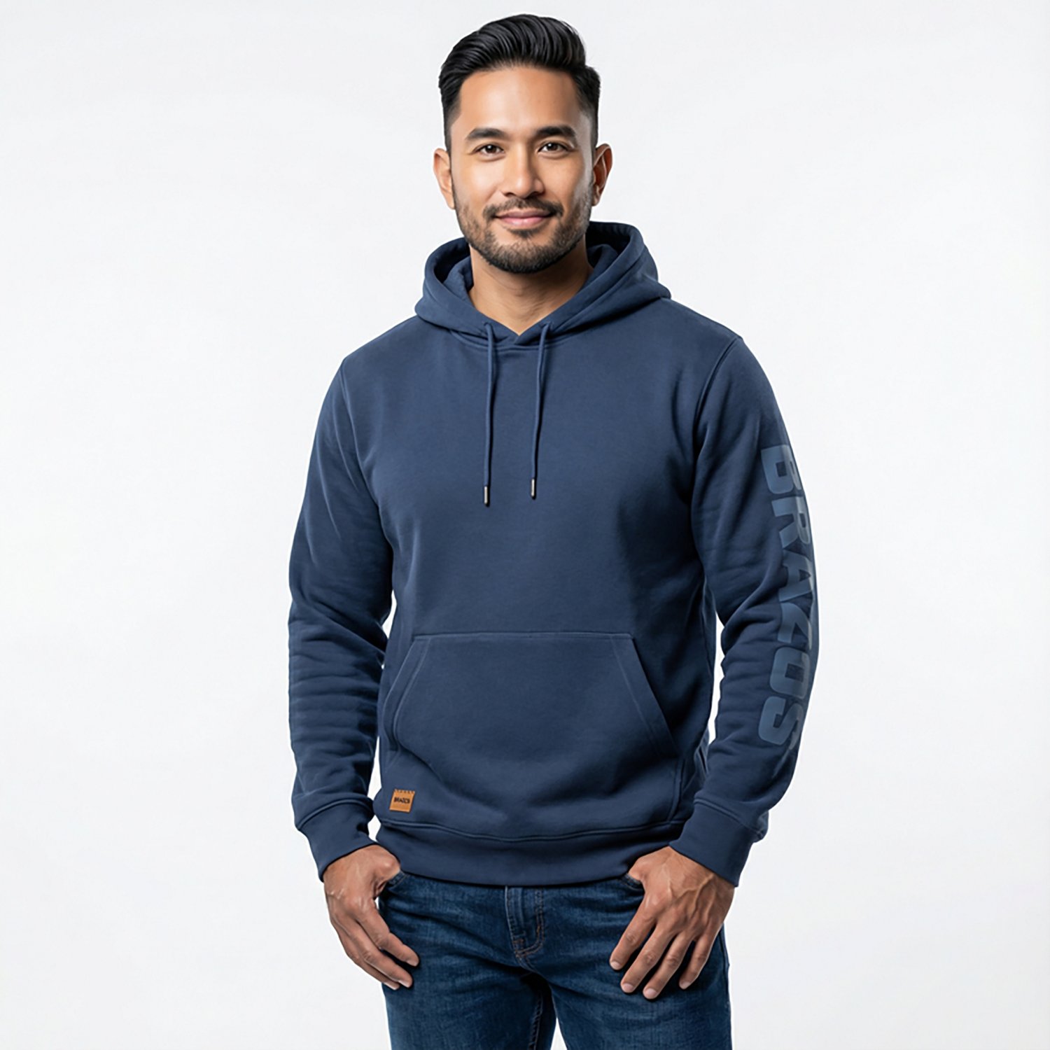 Brazos Men's Blacksmith Heavyweight Fleece Hoodie - view number 2