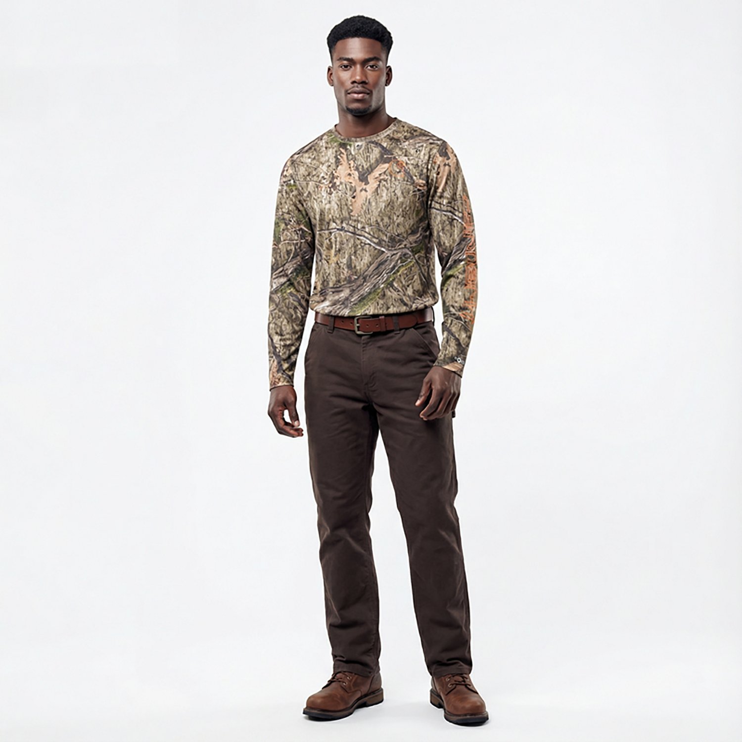 Carhartt Men's Force Sun Defender Lightweight Long Sleeve Camo T-shirt