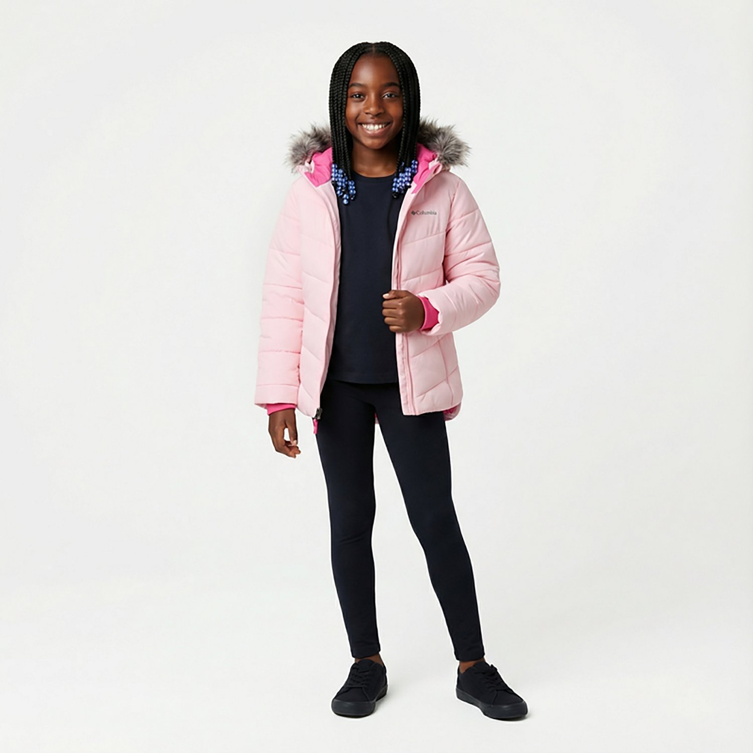 Columbia Sportswear Girls' Katelyn Crest Hooded Jacket - view number 2