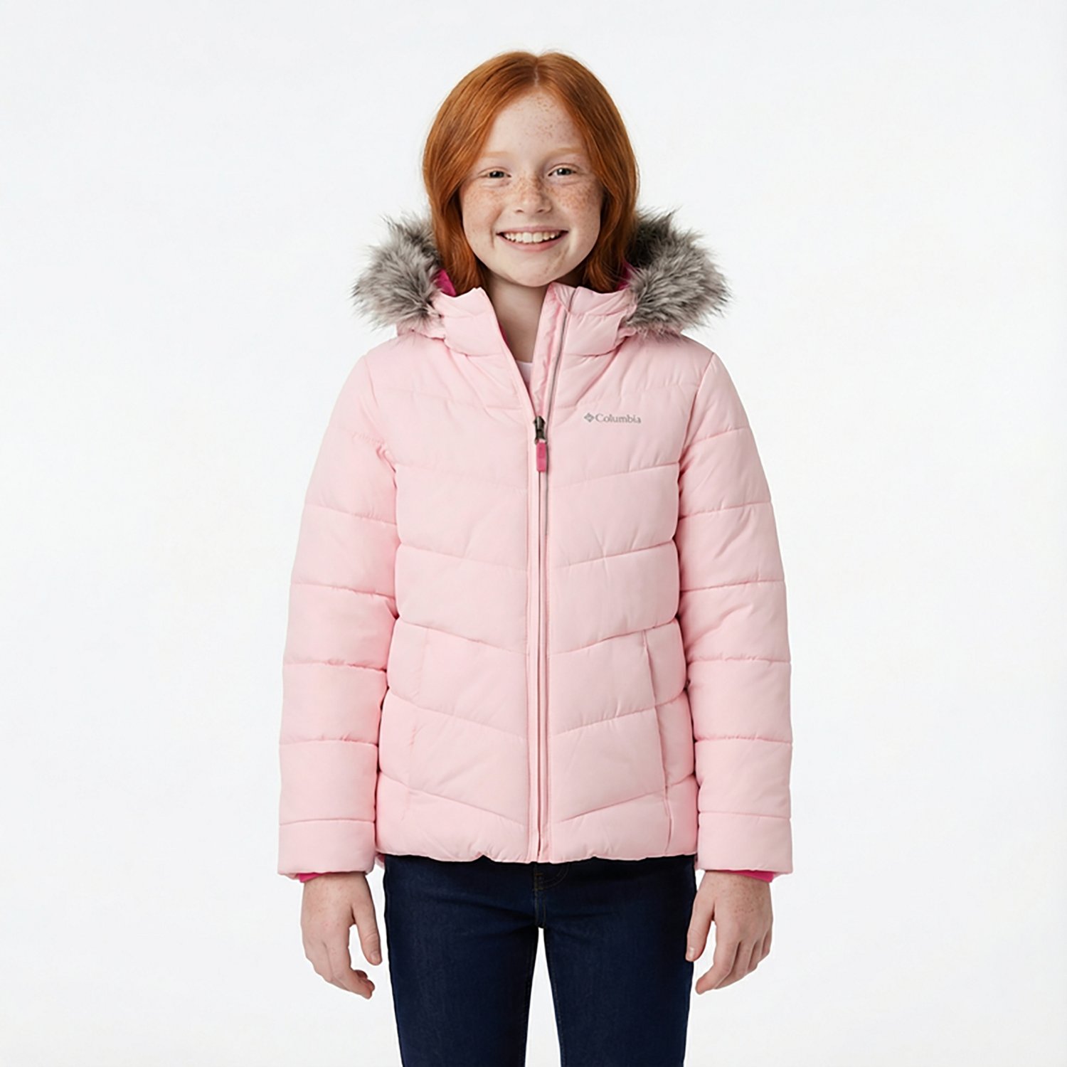 Columbia Sportswear Girls' Katelyn Crest Hooded Jacket - view number 3