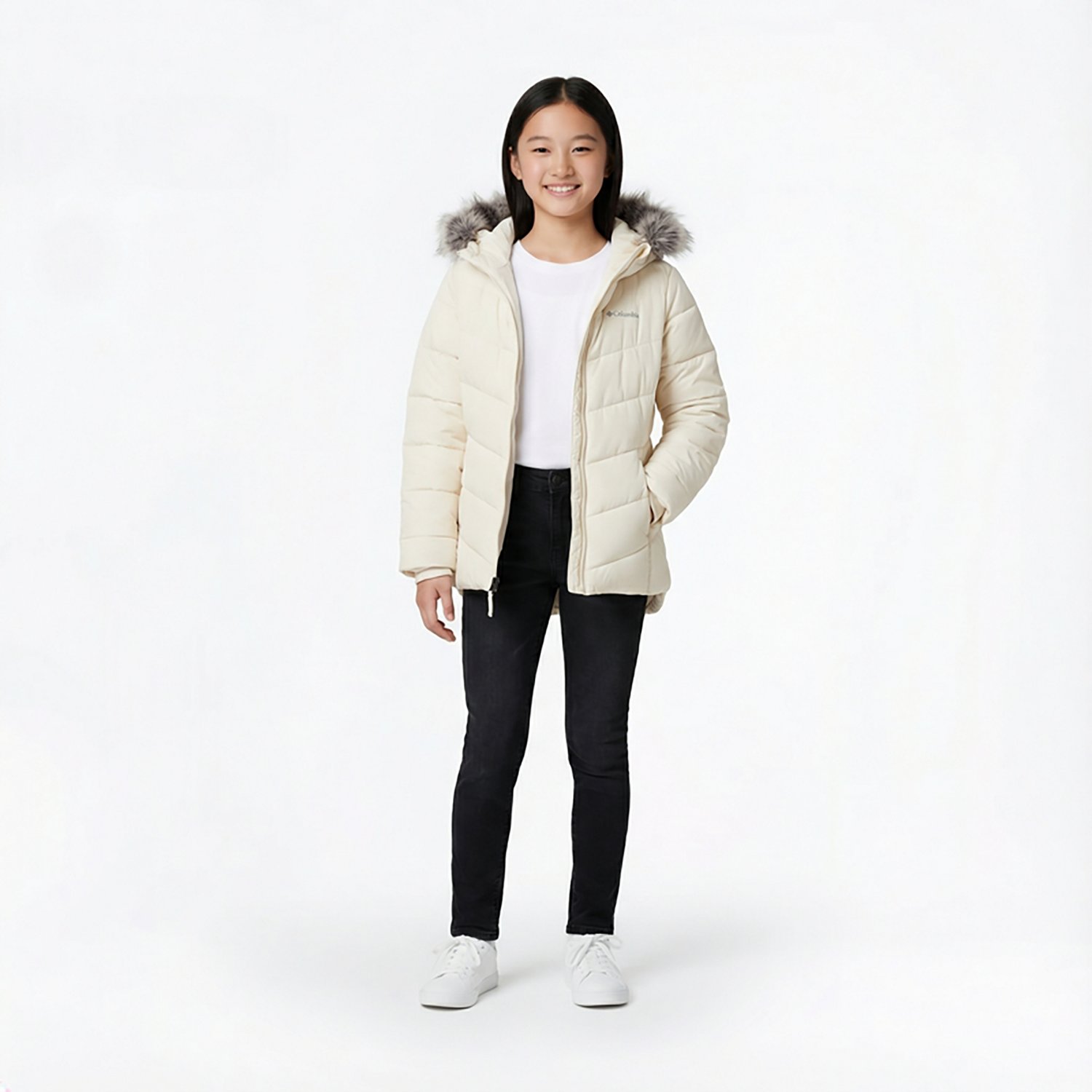 Columbia Sportswear Girls' Katelyn Crest Hooded Jacket