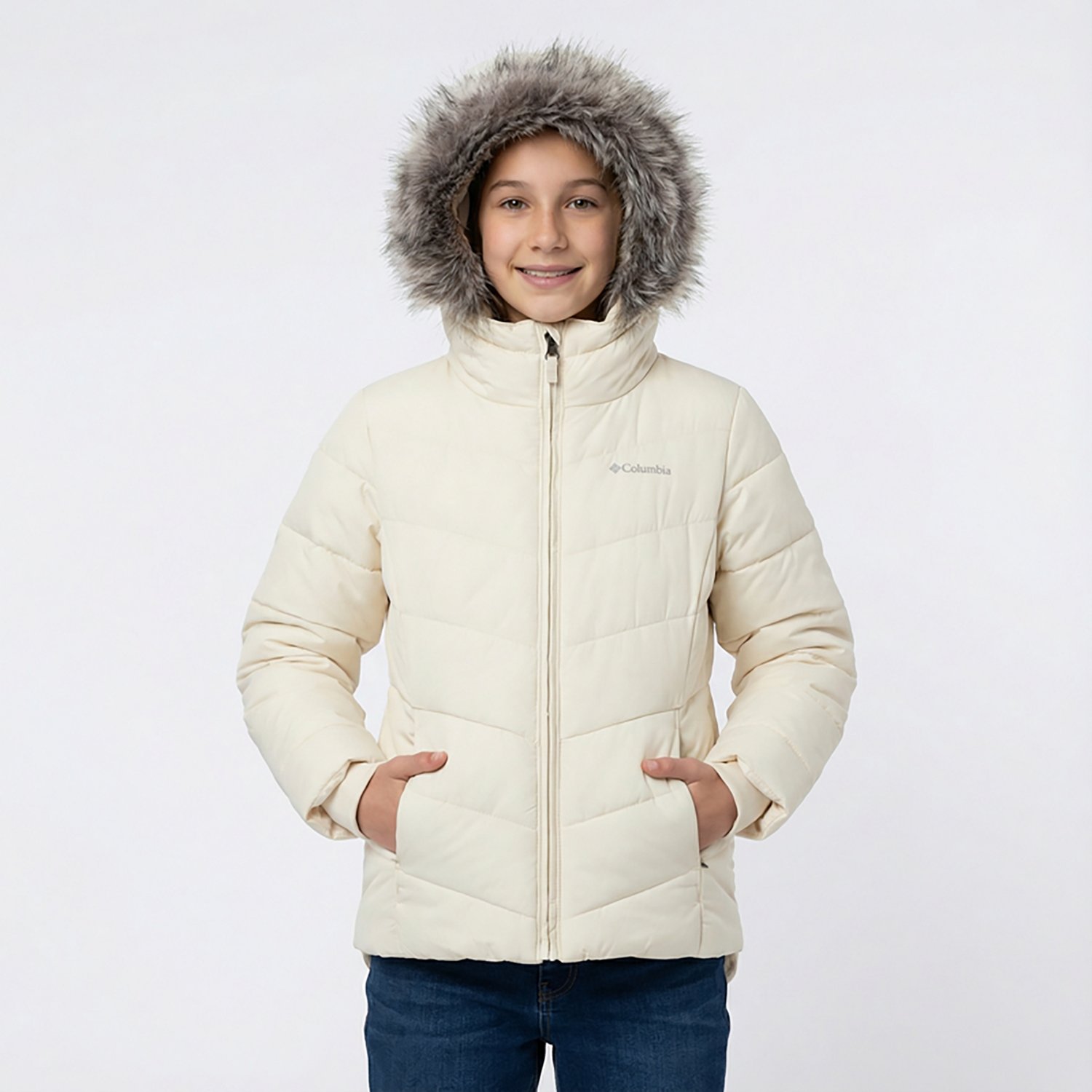 Columbia Sportswear Girls' Katelyn Crest Hooded Jacket