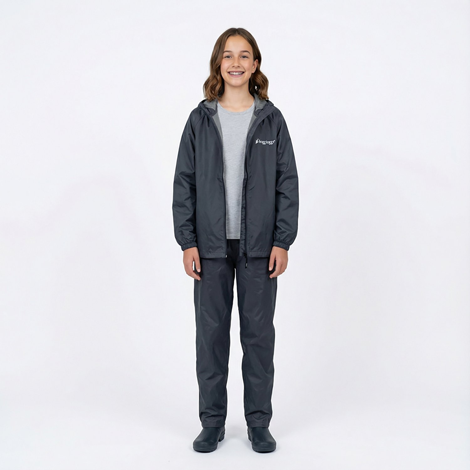 frogg toggs Youth Ultra-Lite 2 Rain Jacket and Pants Suit