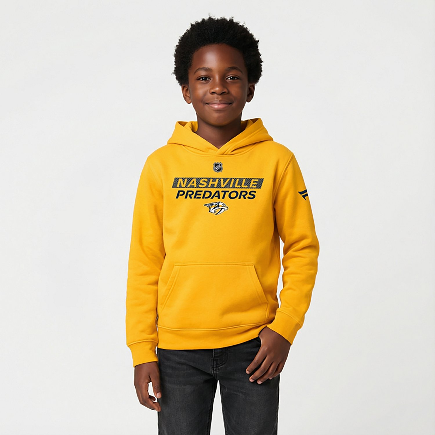 Fanatics Nashville Predators Authentic Pro Core Primary Fleece Pullover Hoodie