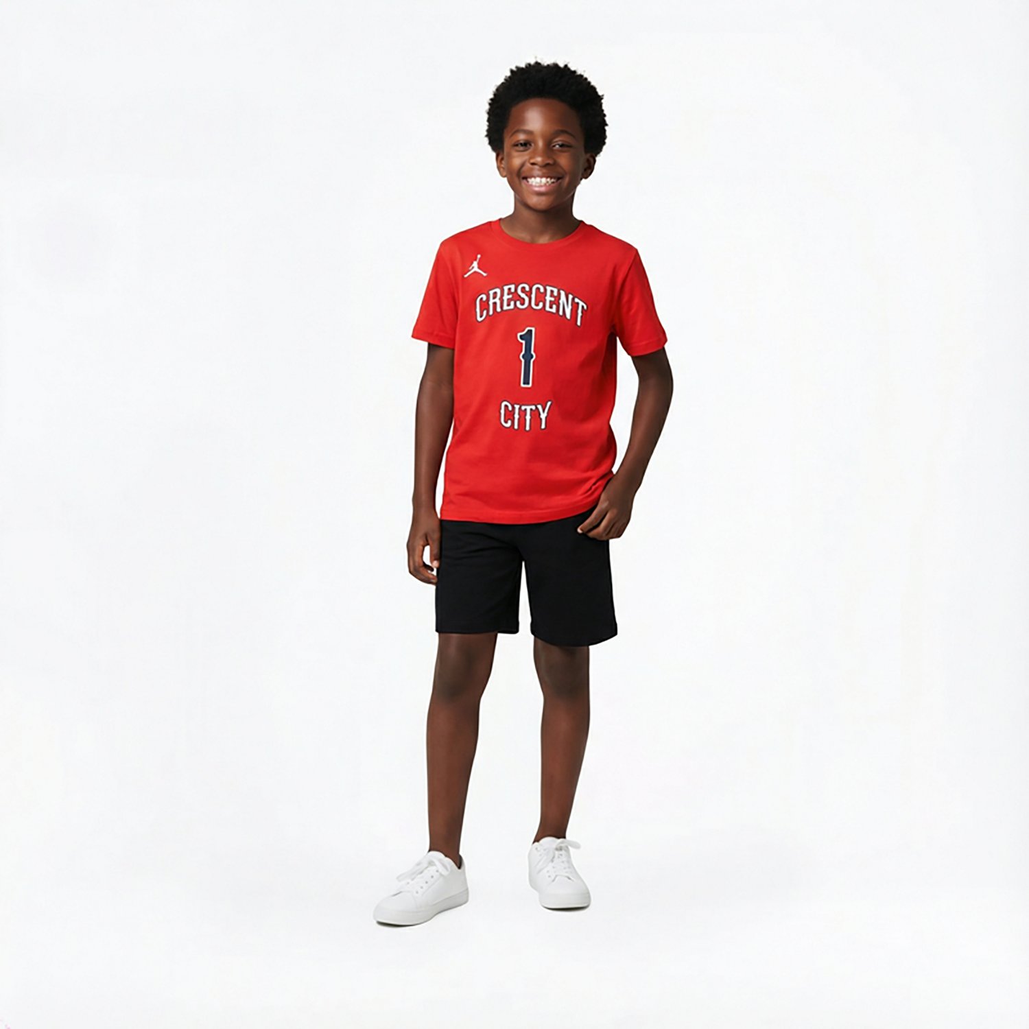 Youth Jordan Brand Zion Williamson New Orleans Pelicans Name  Number Statement T-Shirt