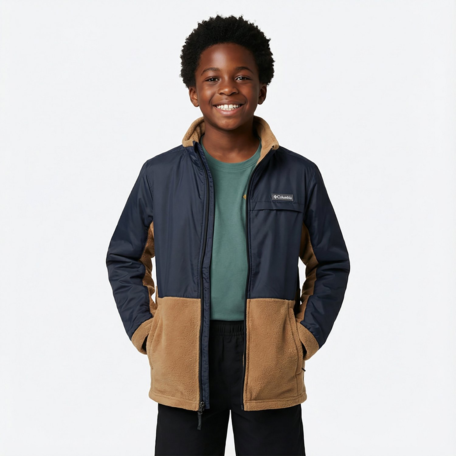 Columbia Sportswear Boys' Steens Mountain II Overlay Jacket
