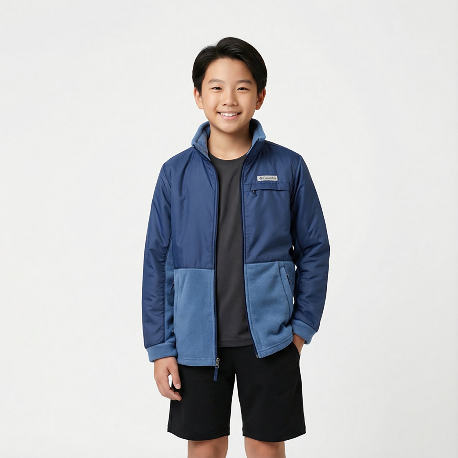 Columbia Sportswear Boys' Steens Mountain II Overlay Jacket