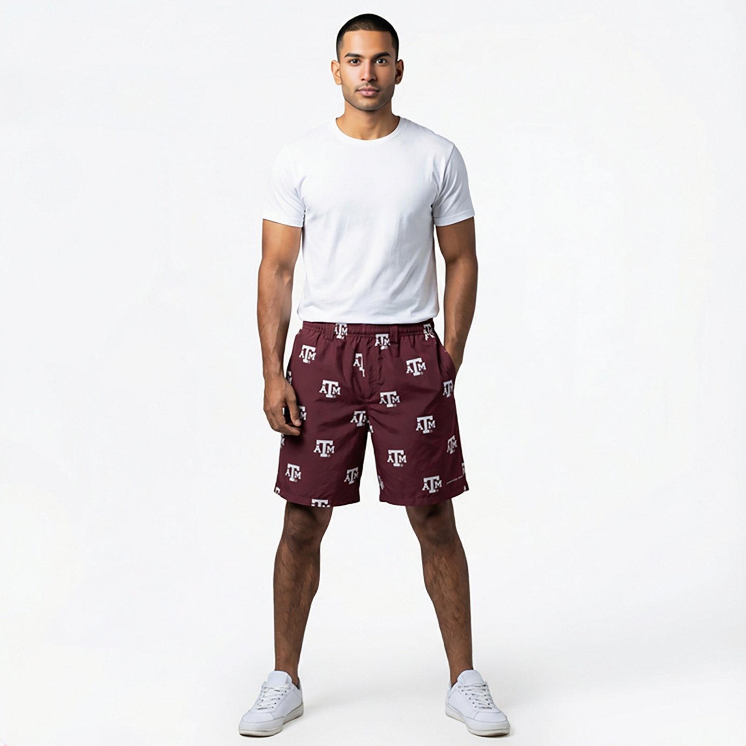 Columbia Sportswear Men's Texas A&M University Backcast III Printed Shorts 6 in