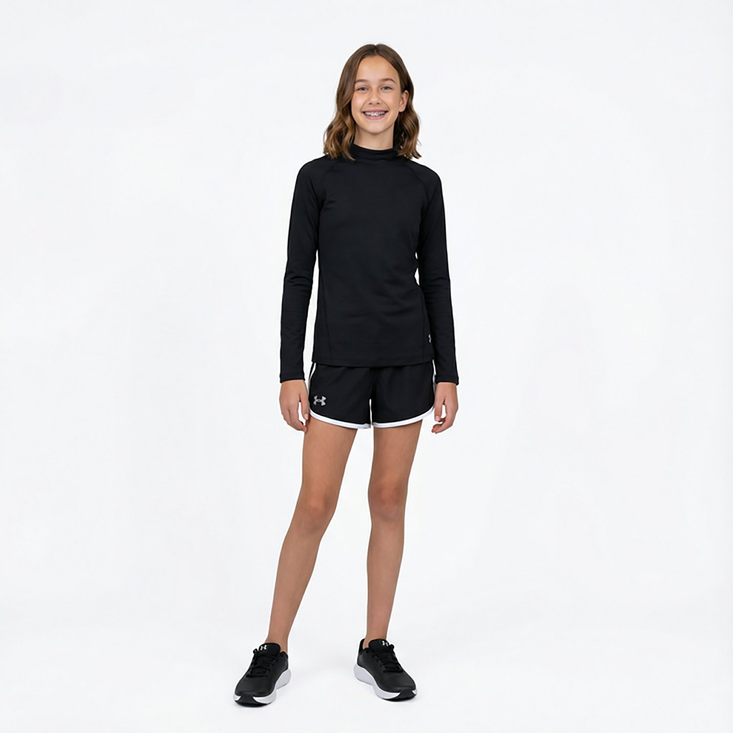 Under Armour Girls' Fly By Shorts 3 in