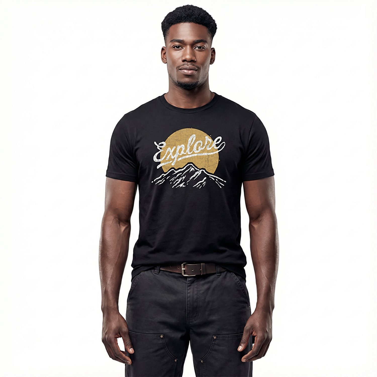 Mad Engine Generic Men's Explore Trail Short Sleeve T-shirt - view number 2