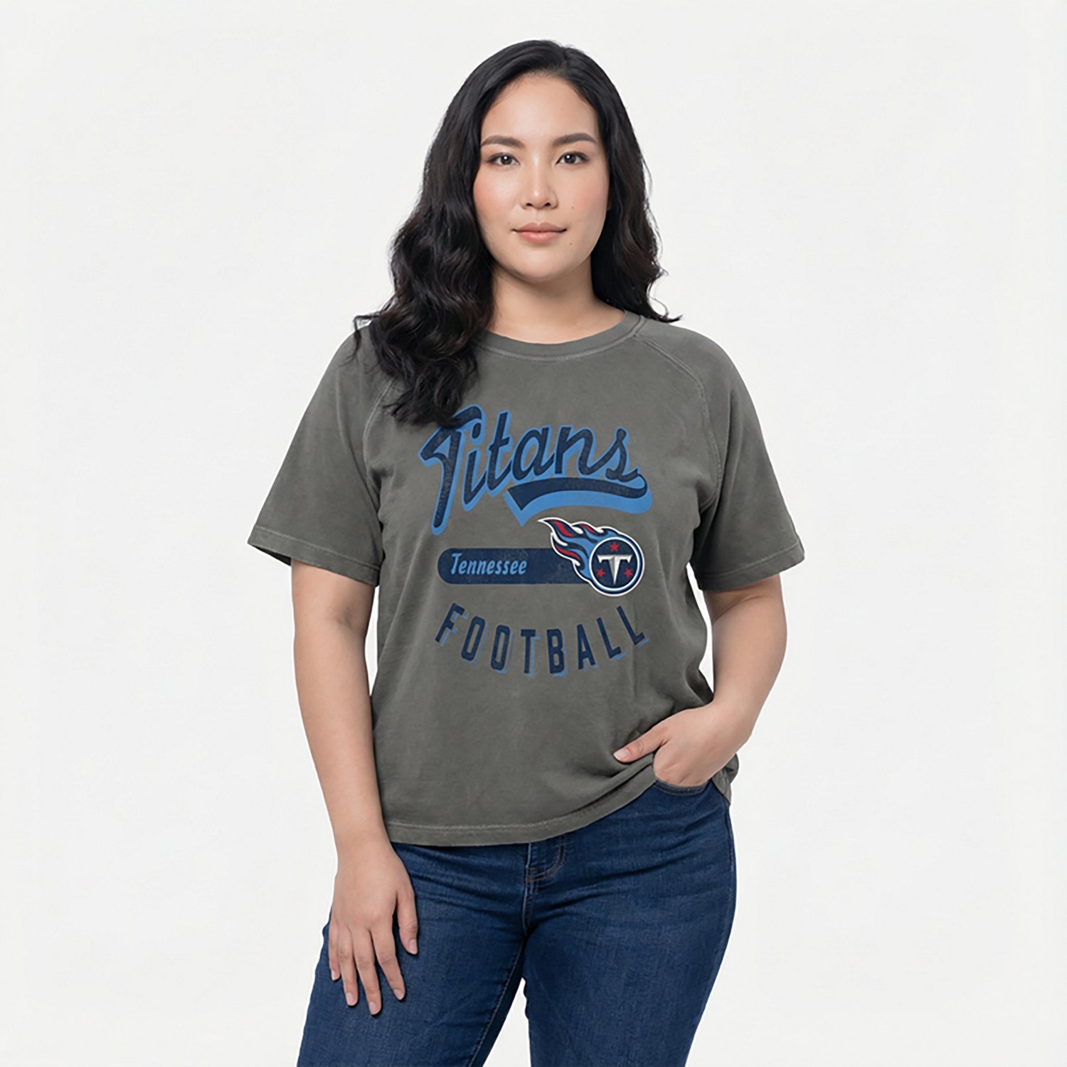 Outerstuff Women's Tennessee Titans Icebreaker Fashion Top - view number 2
