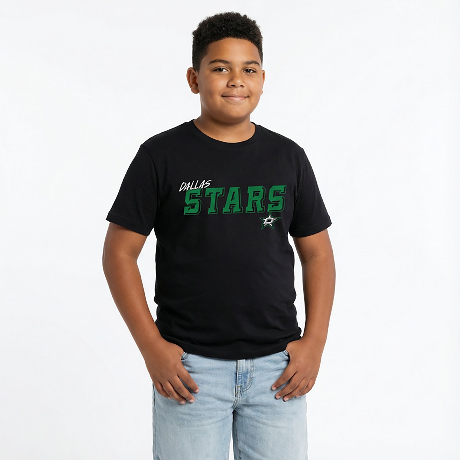 Outerstuff Boys' 4-7 Dallas Stars Fast & Free T-shirt