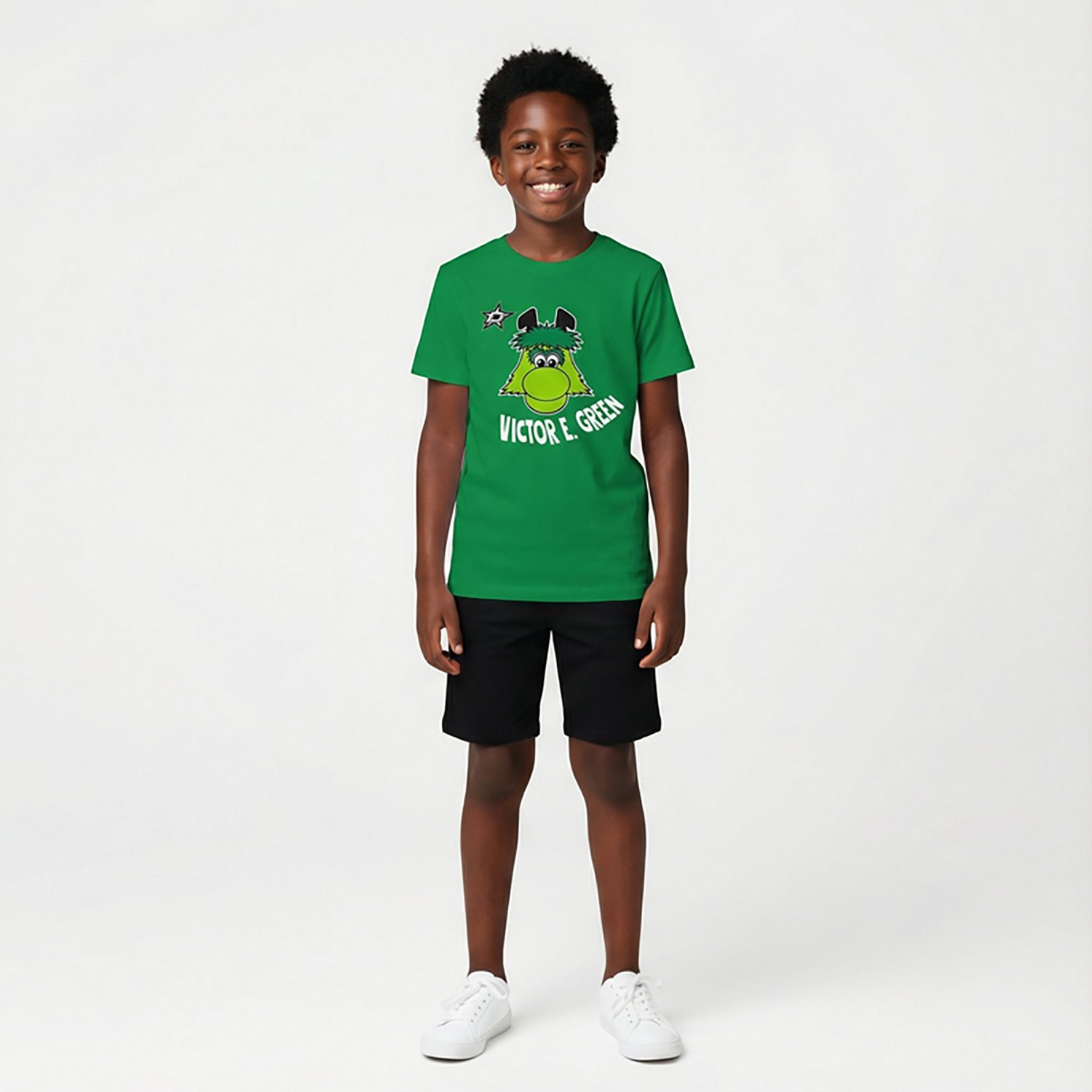 Outerstuff Boys' 4-7 Dallas Stars Mascot Head T-shirt