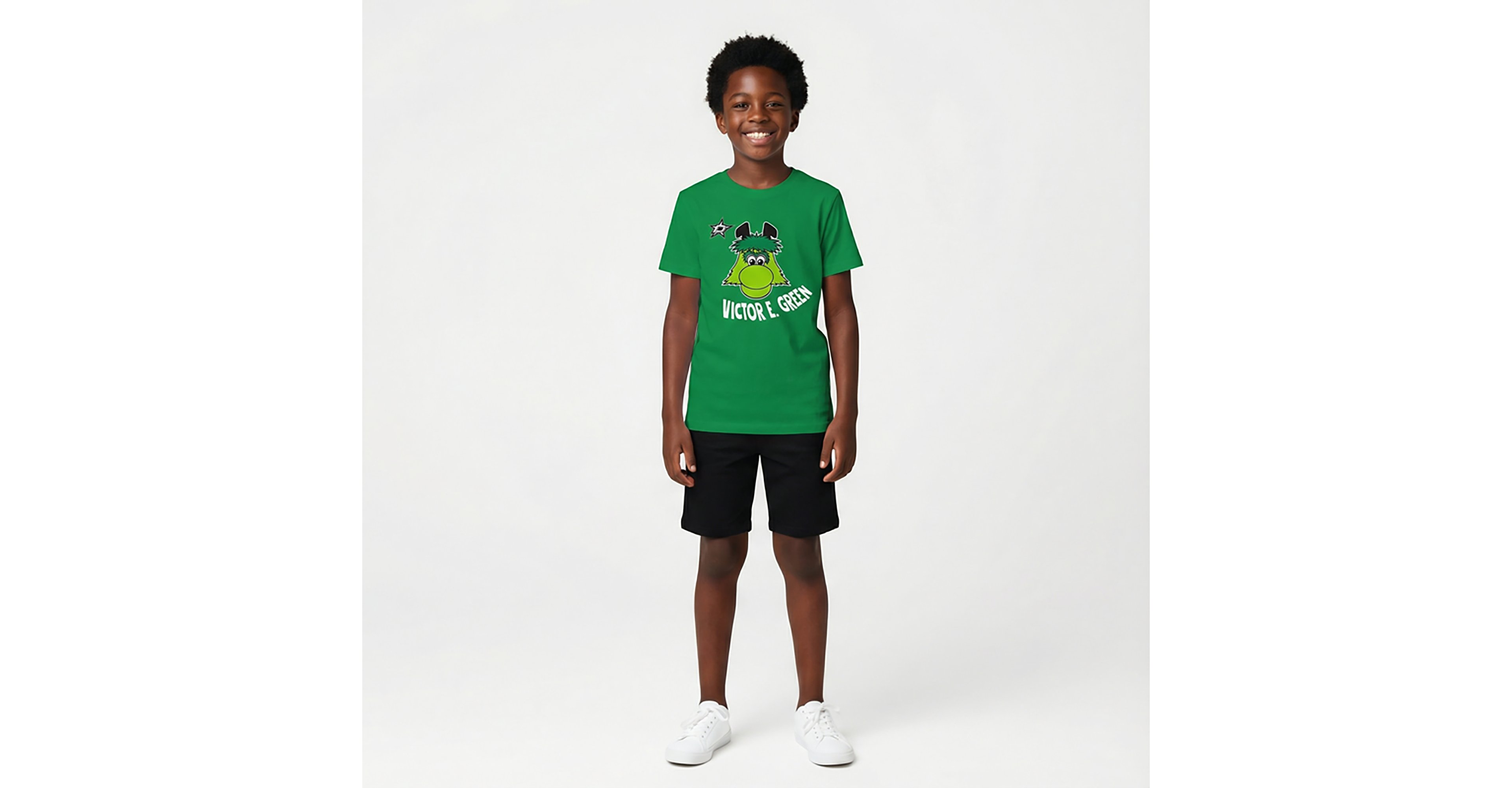 Outerstuff Boys' 4-7 Dallas Stars Mascot Head T-shirt