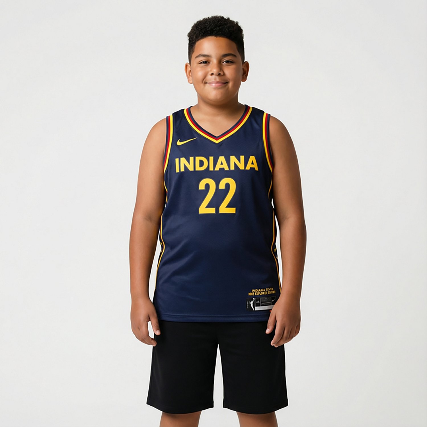 Unisex Nike Caitlin Clark Indiana Fever 2024 WNBA Draft Explorer Edition Victory Player Jersey - view number 2