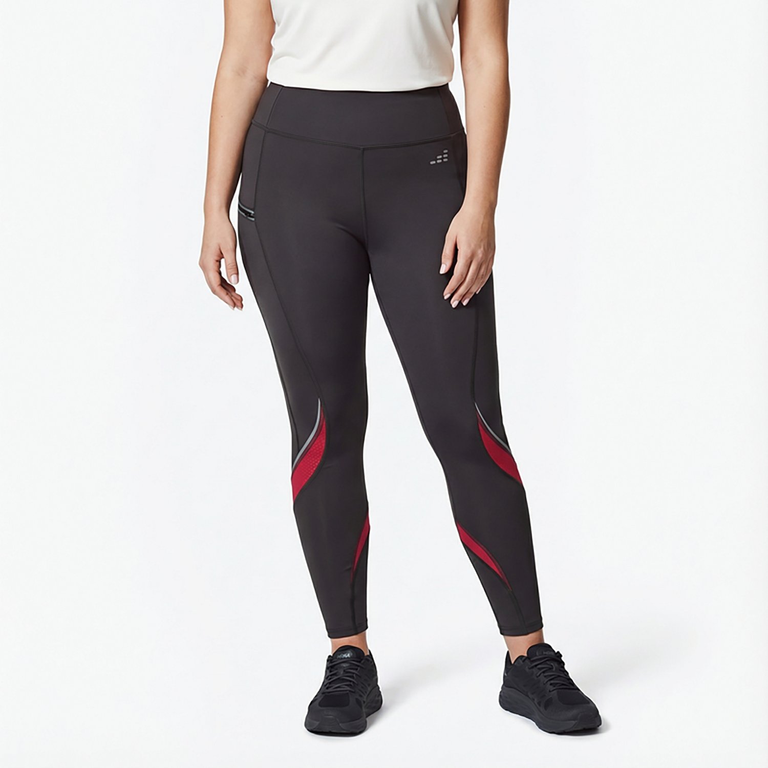 BCG Women's Run HI Mesh Pieced 7/8 Leggings - view number 2