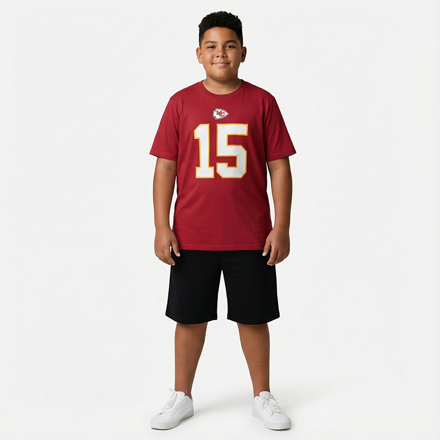 Nike Boys' 4-7 Chiefs Mahomes Fuse Name and Number SS Tee