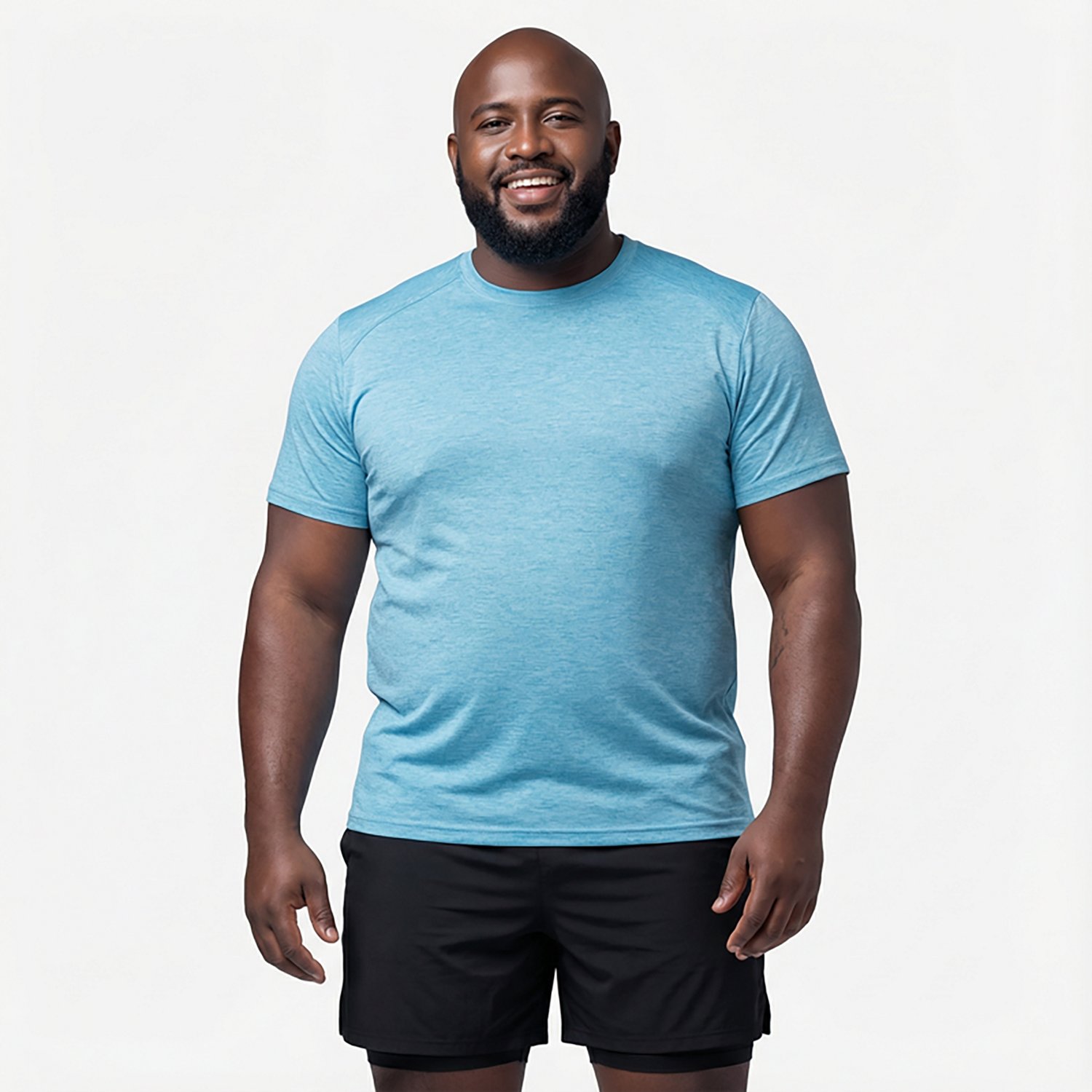 BCG Men's Turbo Melange T-shirt                                                                                                  - view number 2