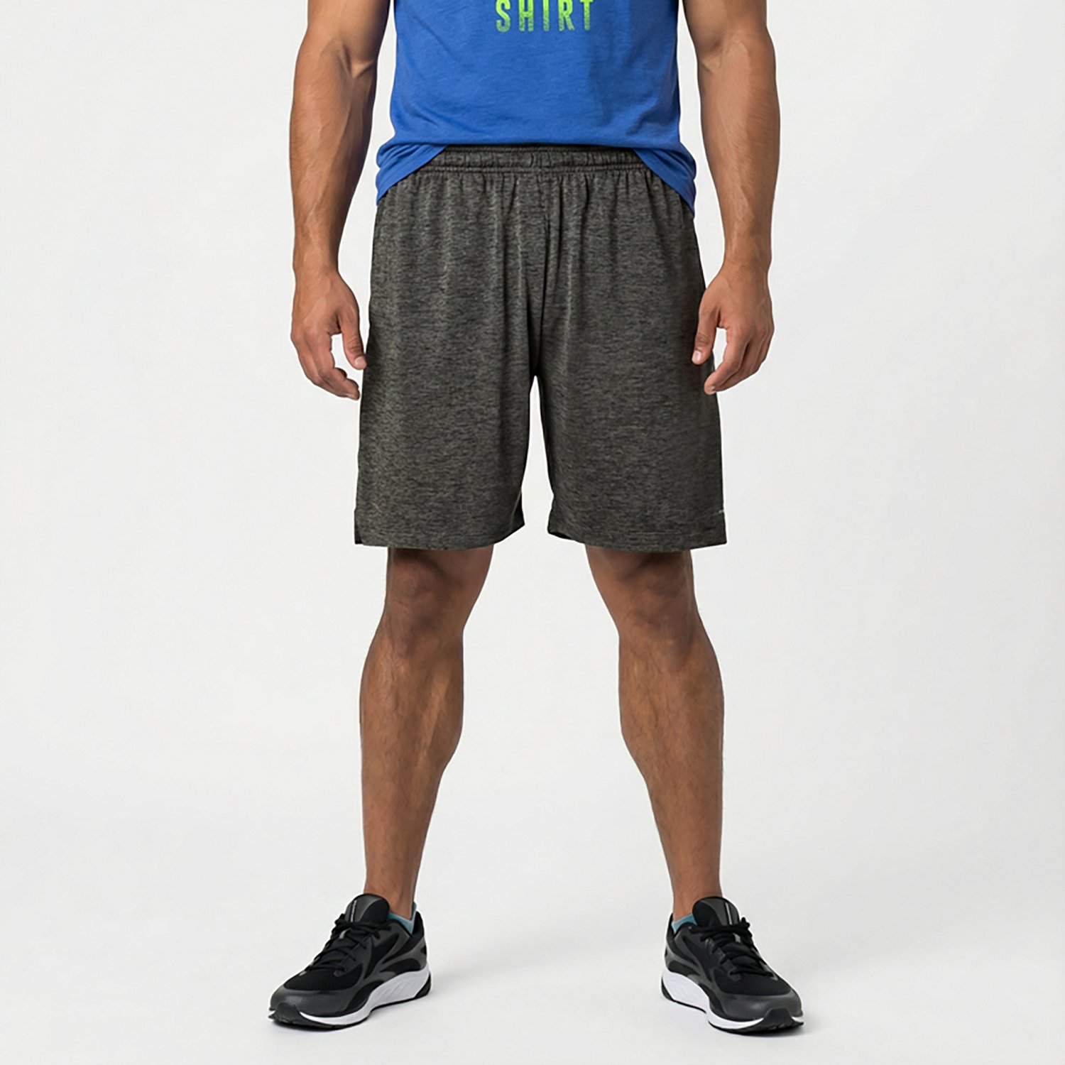 BCG Men's Turbo Melange Shorts 8 in                                                                                              - view number 2