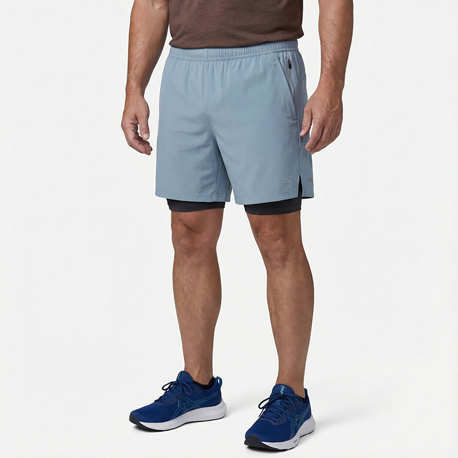 BCG Men's Run Dash 2 in 1 Shorts 5 in                                                                                            - view number 3