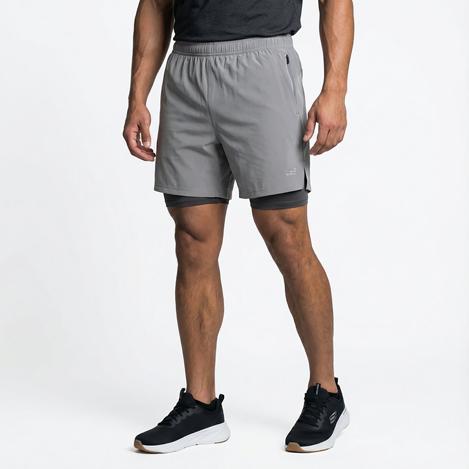 BCG Men's Run Dash 2 in 1 Shorts 5 in                                                                                            - view number 4
