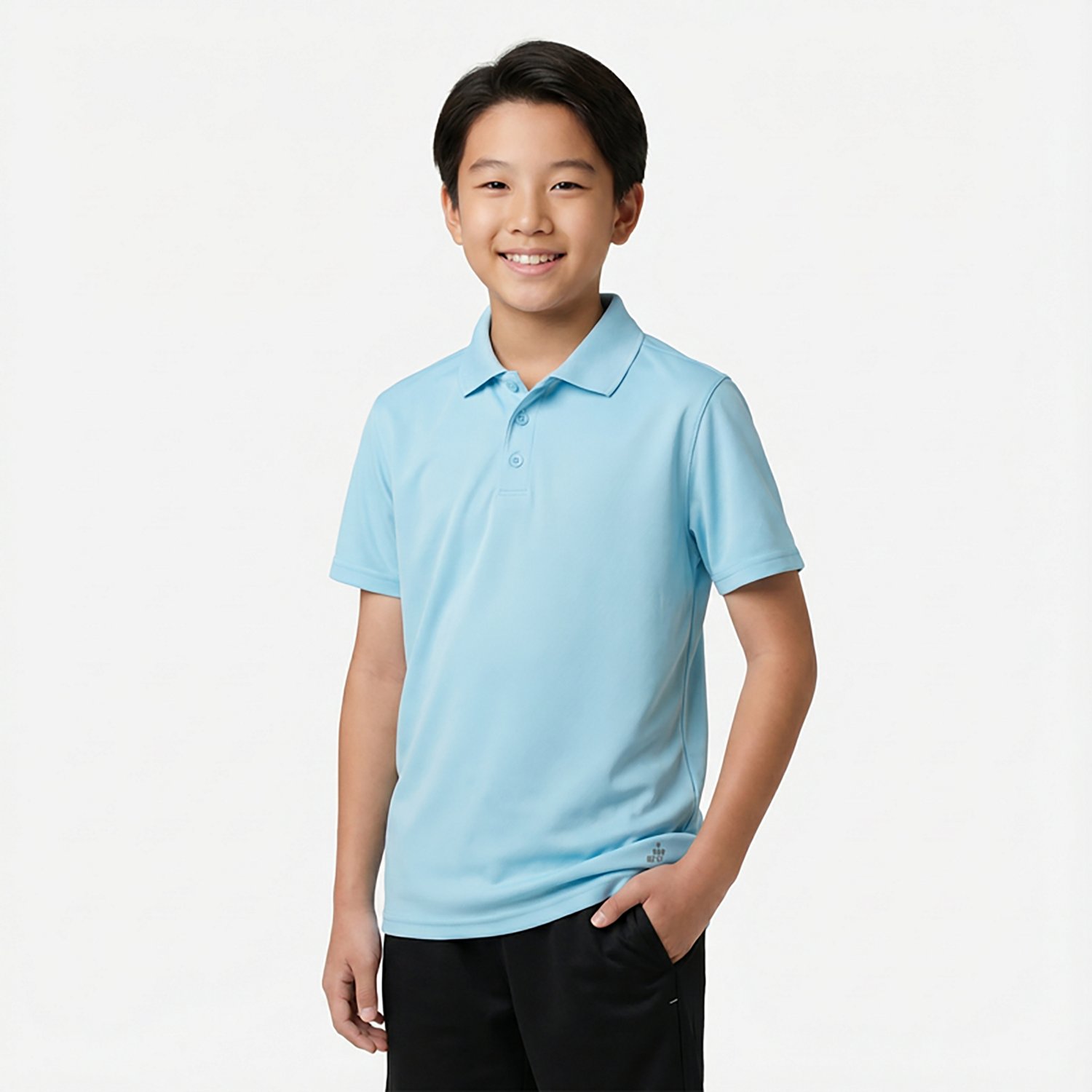 BCG Boys' Training Solid Short Sleeve Polo Shirt                                                                                 - view number 2