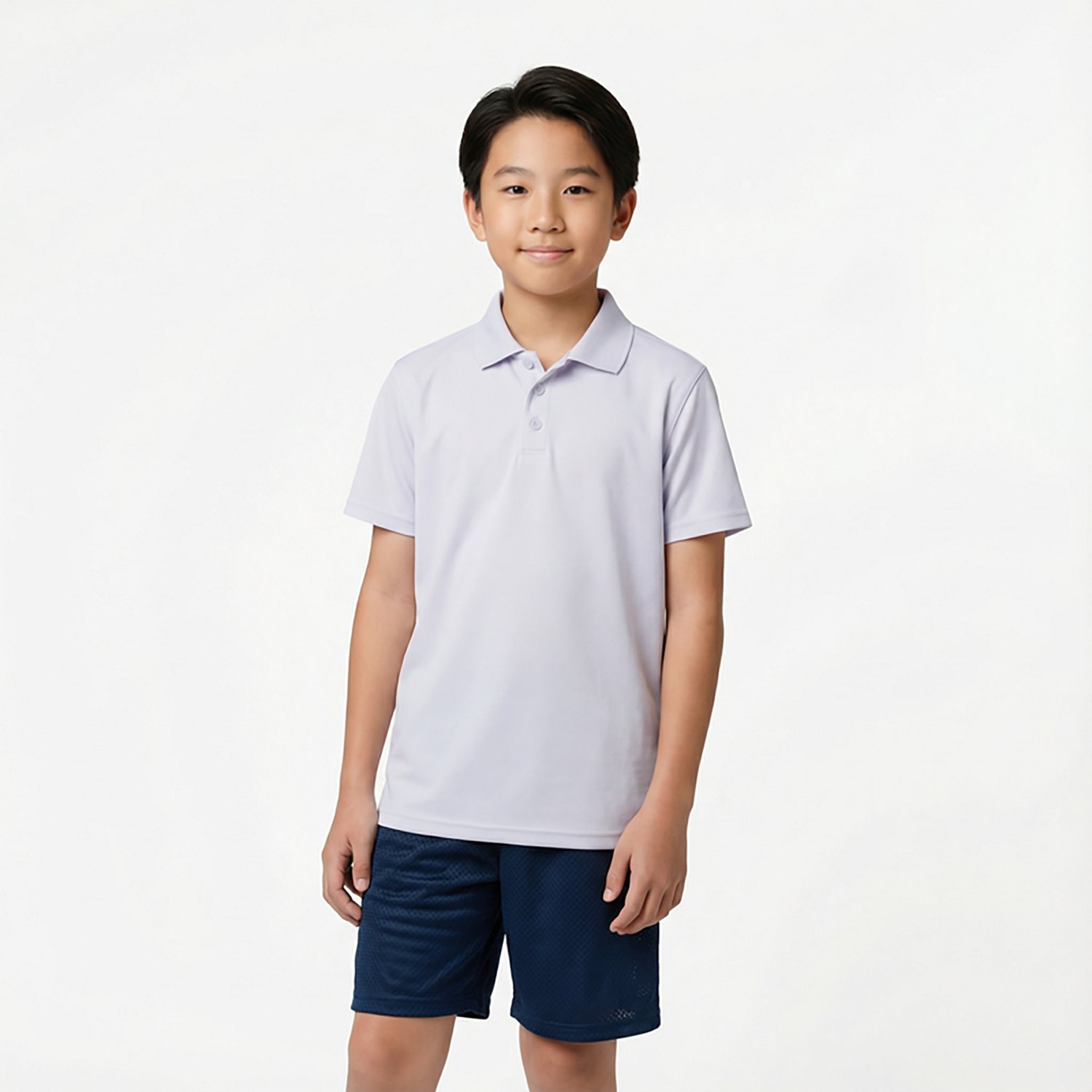 BCG Boys' Training Solid Short Sleeve Polo Shirt                                                                                 - view number 2