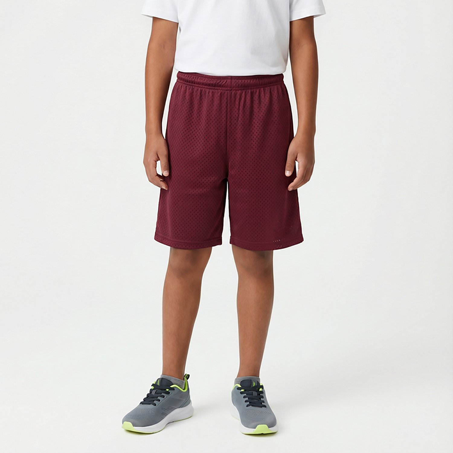 BCG Boys' Mesh 2Tone Shorts 7.5 in