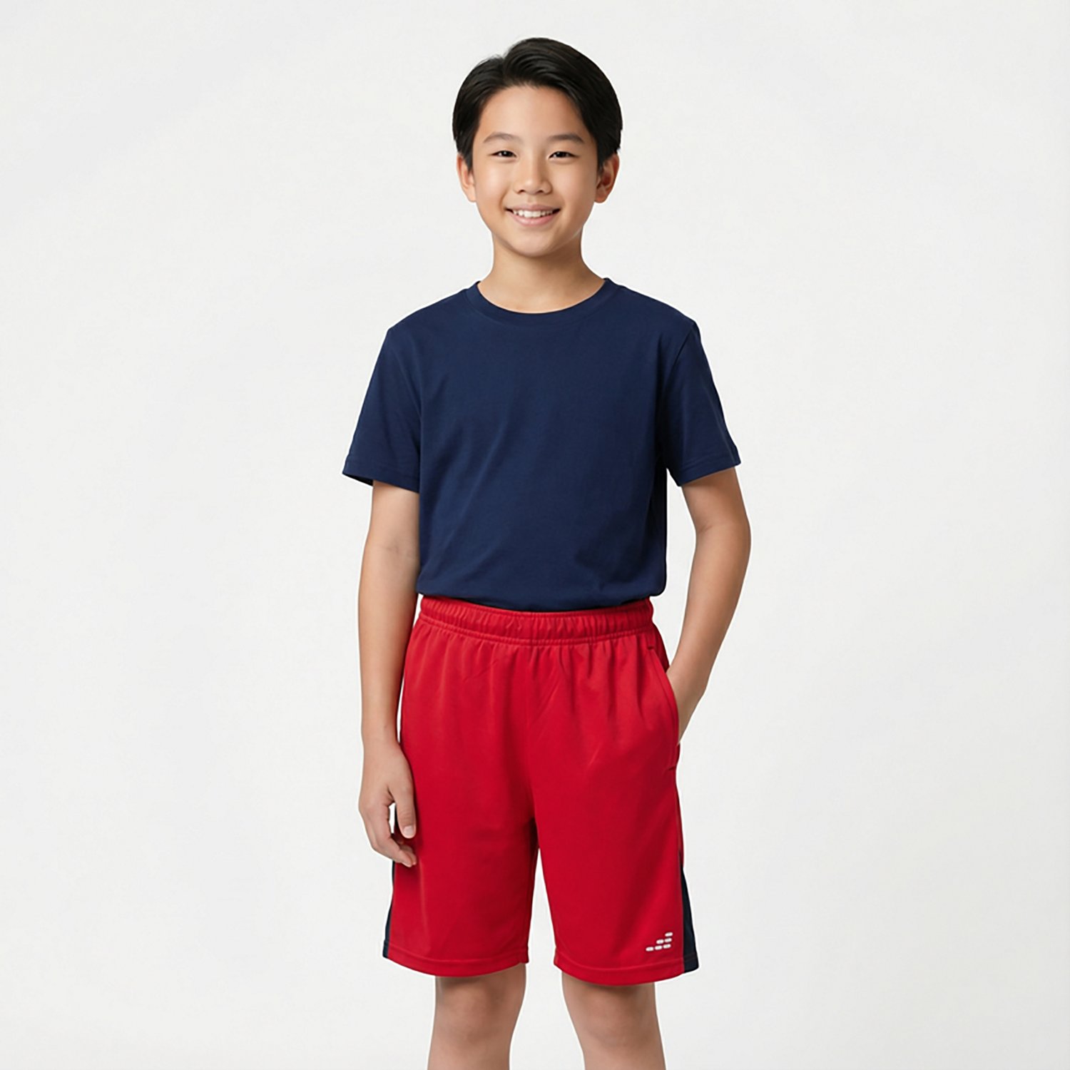 BCG Boys' Turbo Solid Shorts 7.5 in - view number 2