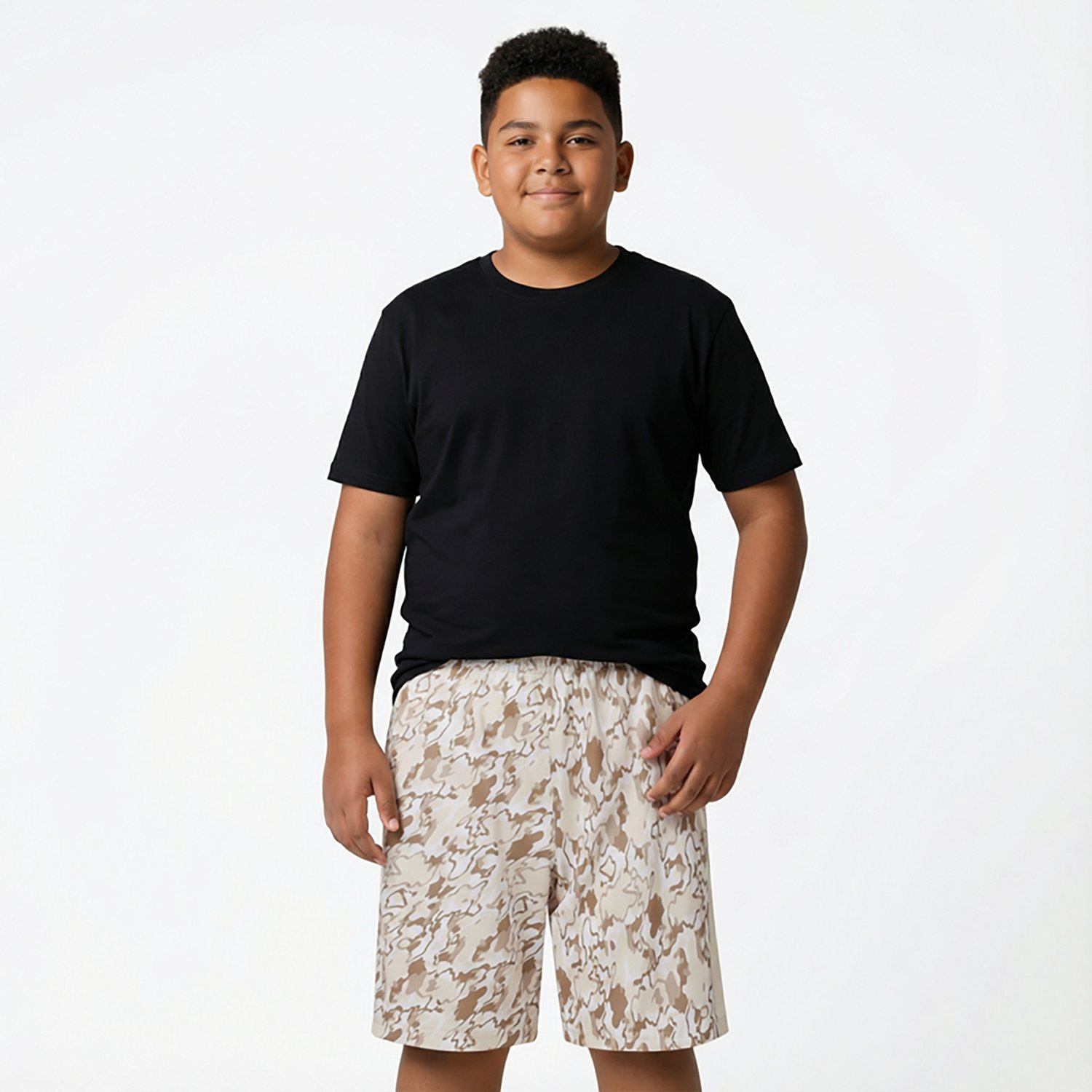 BCG Boys' Turbo Print #1 Shorts 7.5 in                                                                                           - view number 2