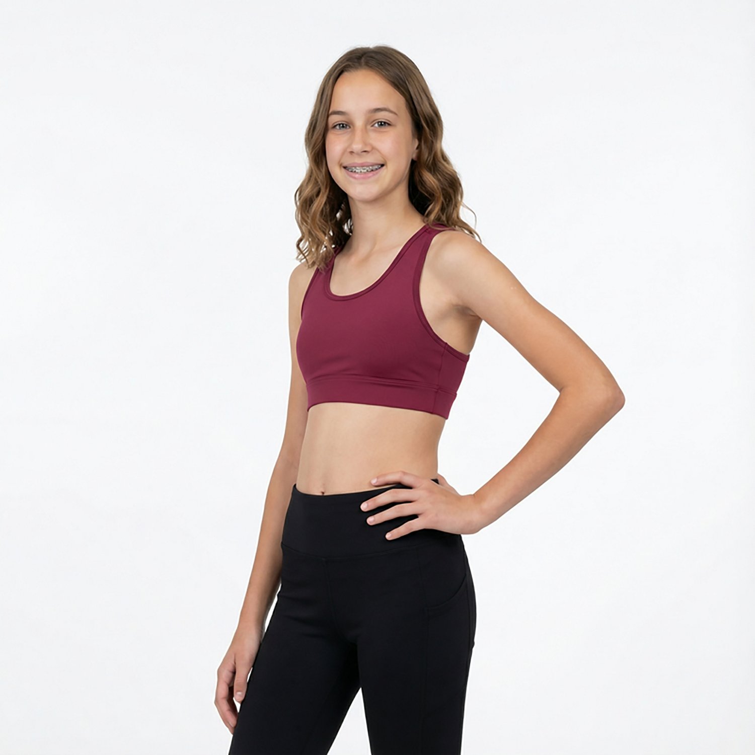 BCG Girls' Volley Low Support Sports Bra                                                                                         - view number 2