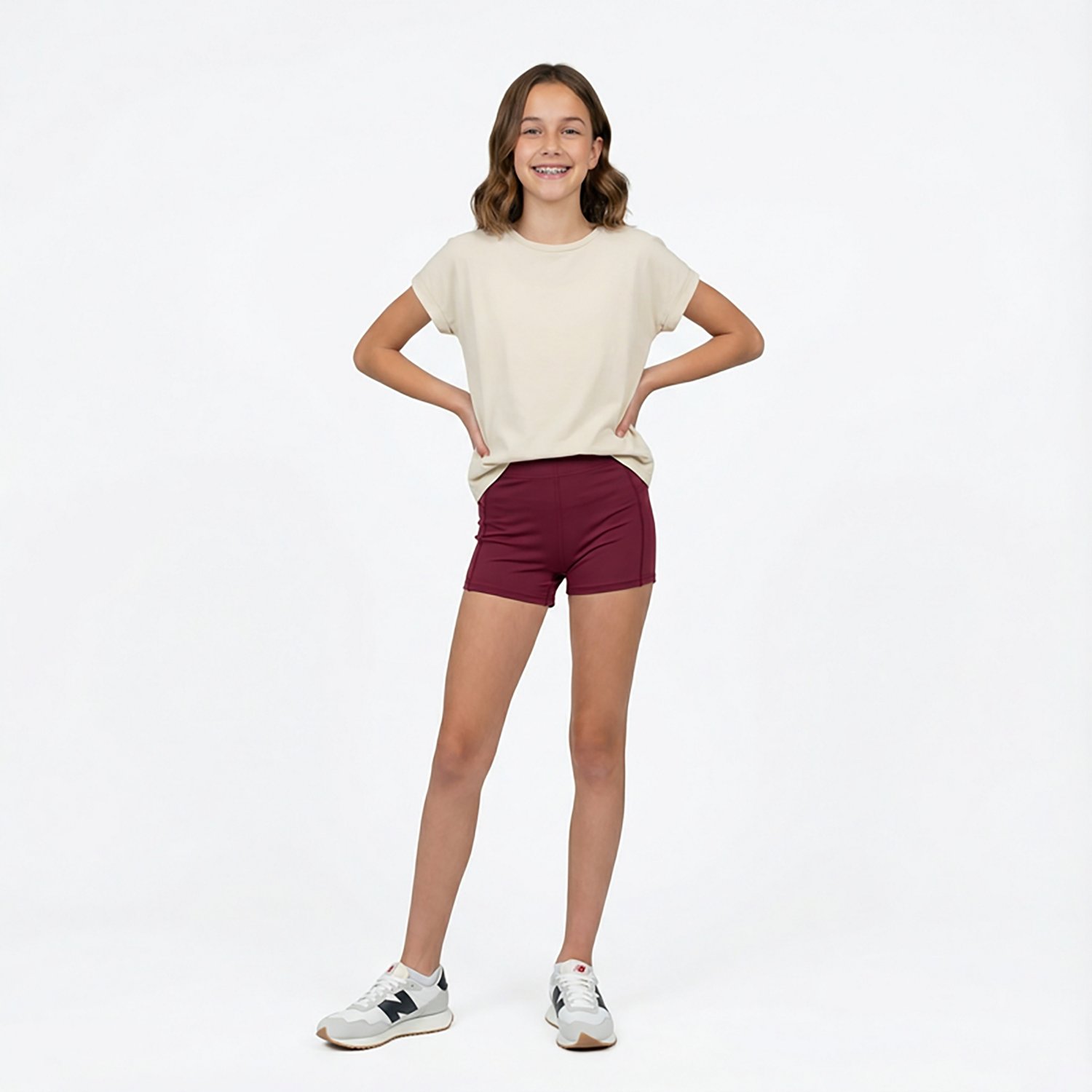 BCG Girls' Volley Shorts 2 in