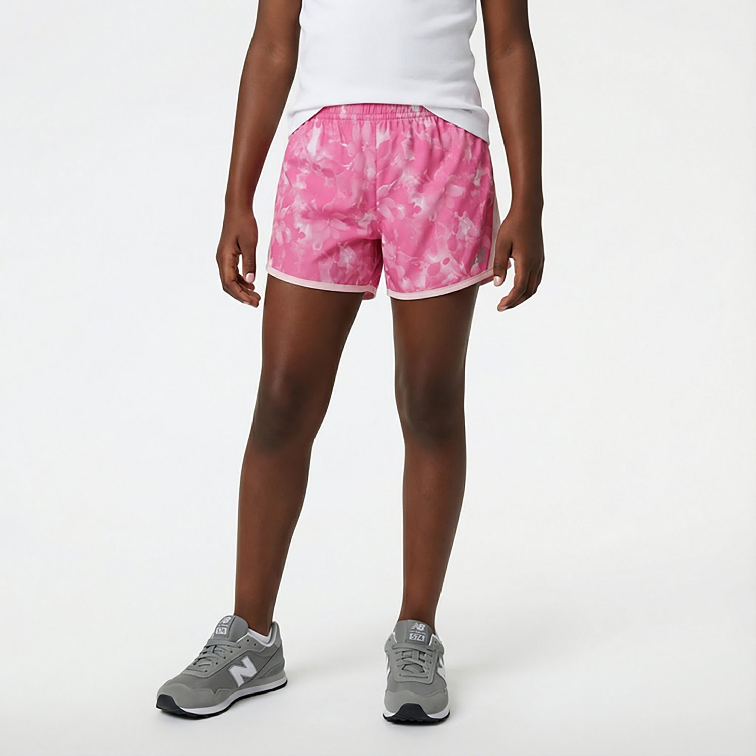 BCG Girls' Run Race Printed Shorts 3.5 in                                                                                        - view number 2