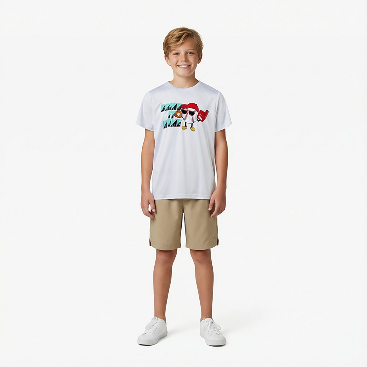 BCG Boys' Turbo Short Sleeve Bring It Home Graphic T-shirt
