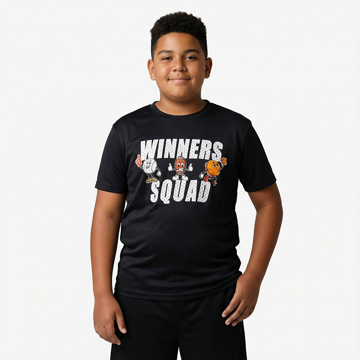 BCG Boys' Turbo Short Sleeve Winners Squad Graphic T-shirt                                                                       - view number 2