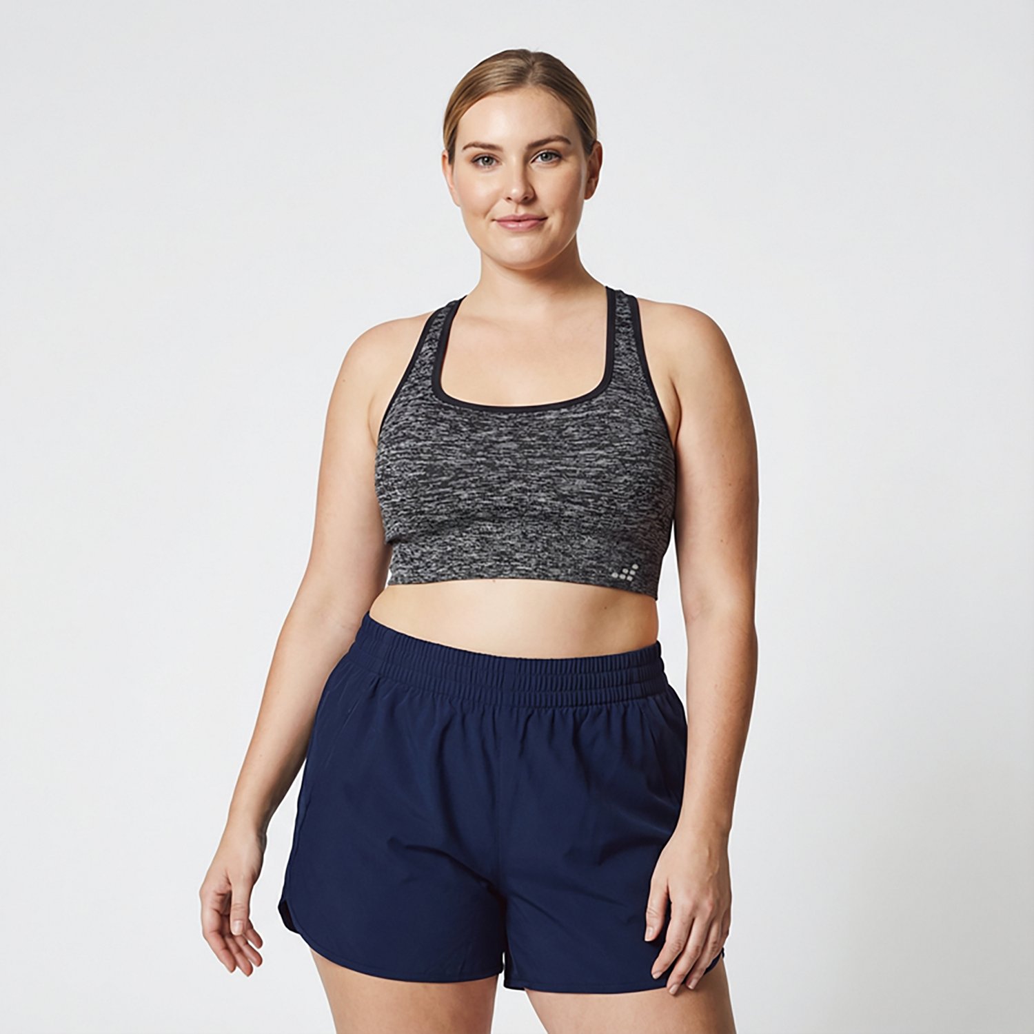 BCG Women's SMLS Padded Square Front Low Support Sports Bra - view number 2