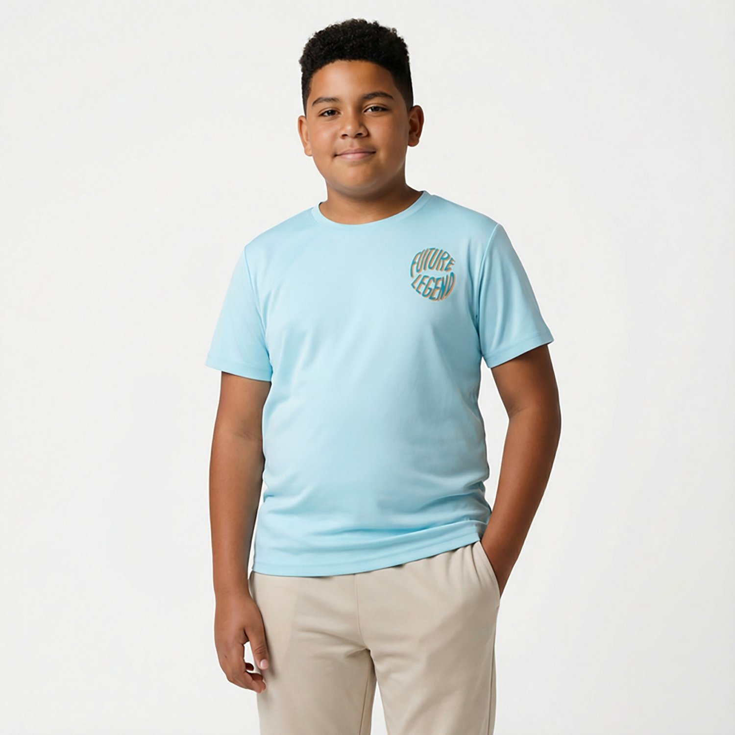 BCG Boys' Turbo Short Sleeve Future Legend T-shirt                                                                               - view number 2