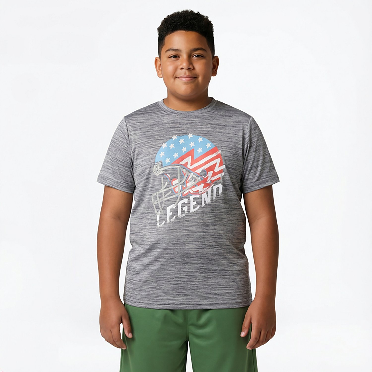 BCG Boys' Turbo USA Legend Short Sleeve T-shirt - view number 2