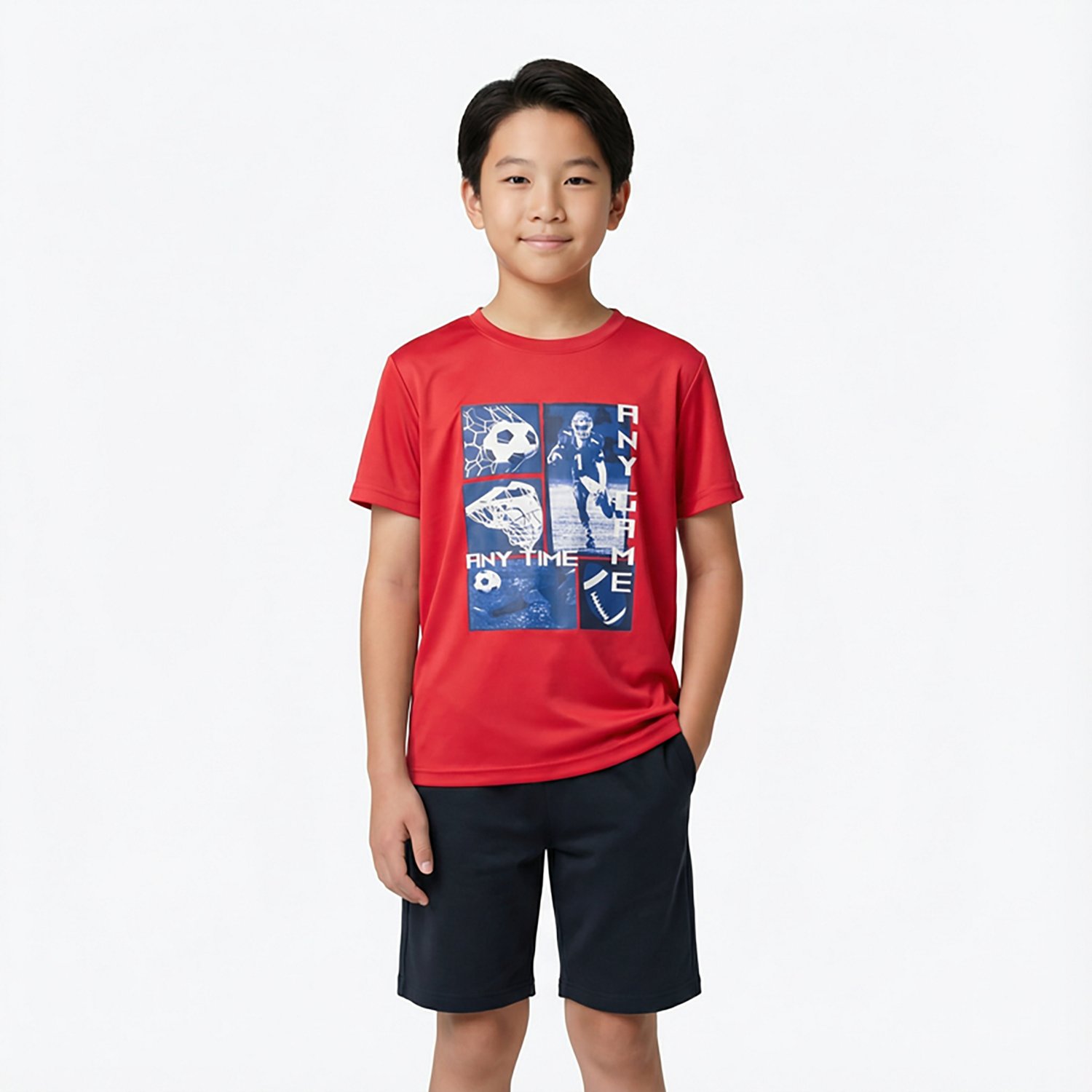 BCG Boys' Turbo Any Game Any Time Graphic T-shirt                                                                                - view number 2