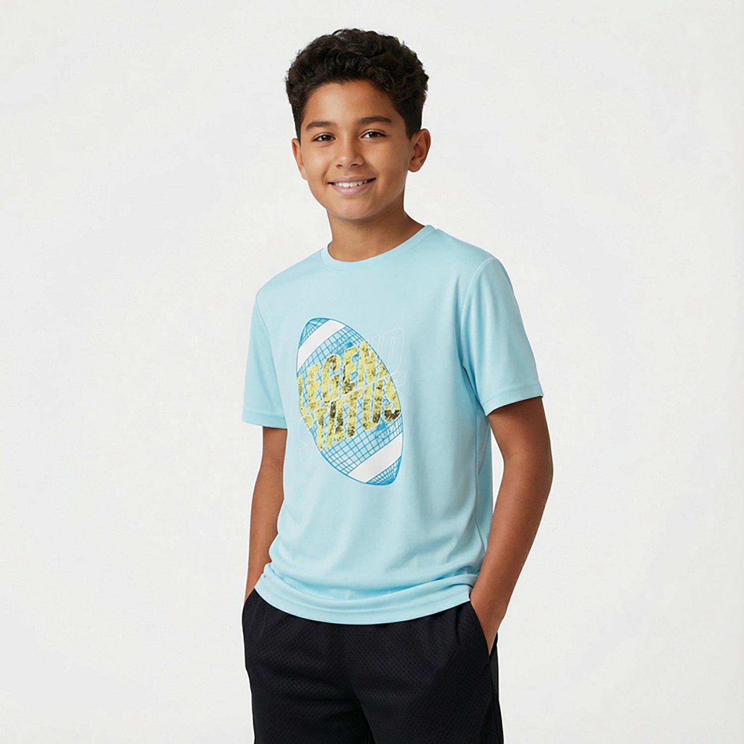 BCG Boys' Turbo Legend Status Short Sleeve T-shirt - view number 2