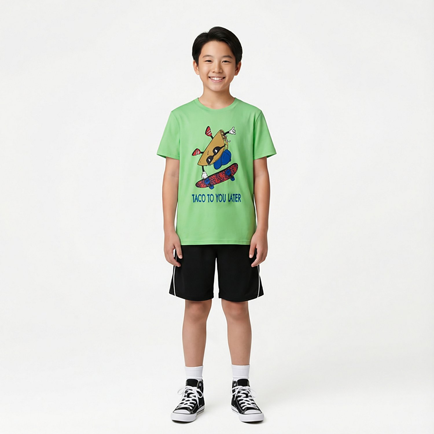 BCG Boys' Taco You Later Graphic T-shirt