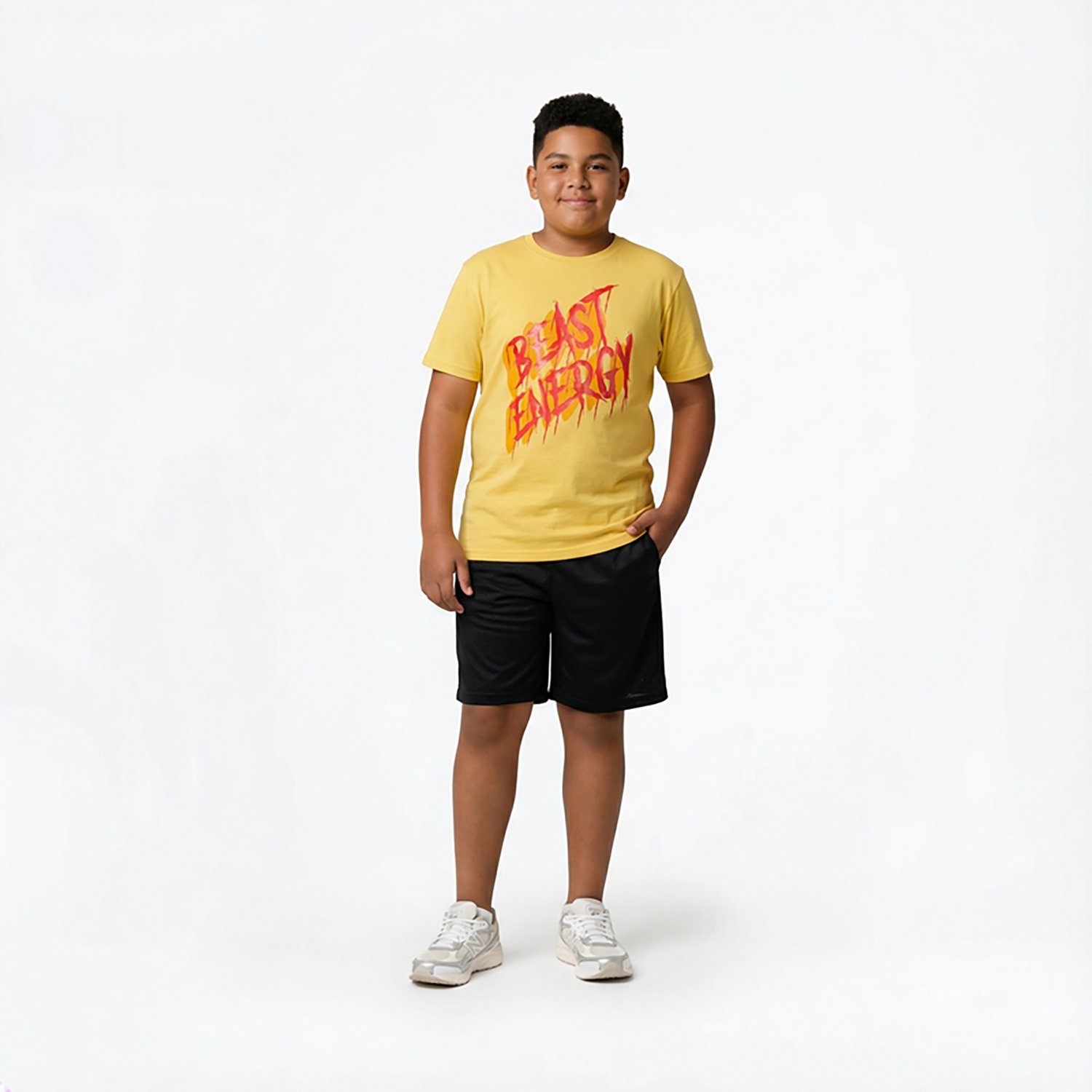 BCG Boys' Beast Energy Short Sleeve T-shirt