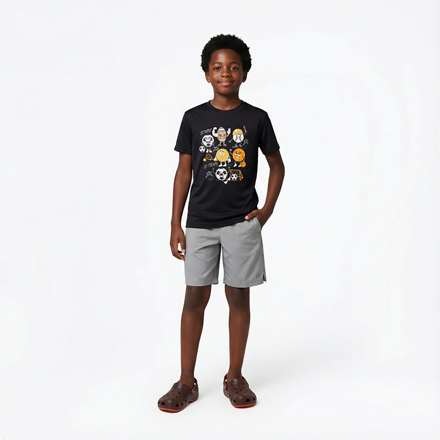 BCG Boys' Sport Character Cotton Graphic T-shirt