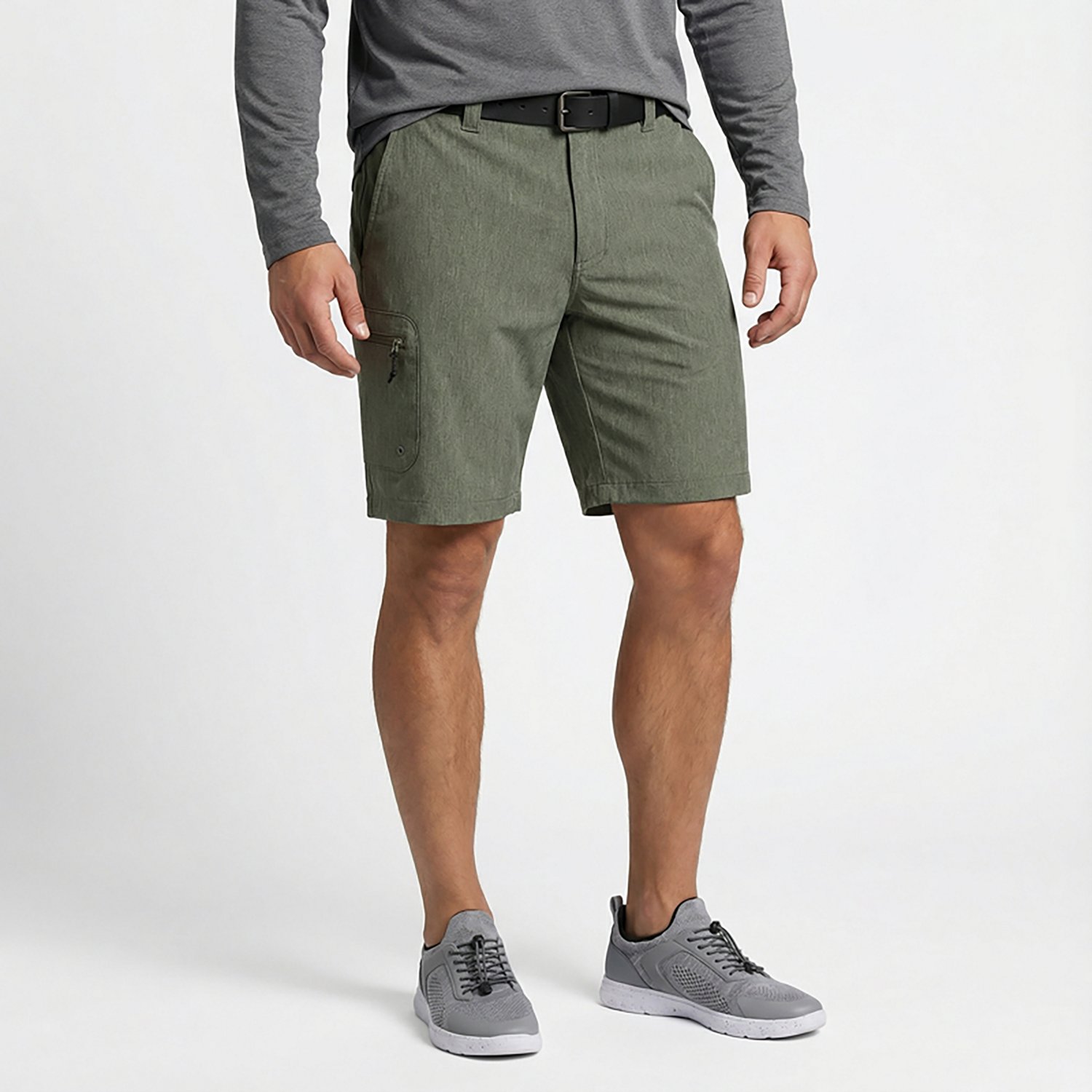 Magellan Outdoors Men's Aransas Pass Hybrid Heather Shorts 10 in                                                                 - view number 4