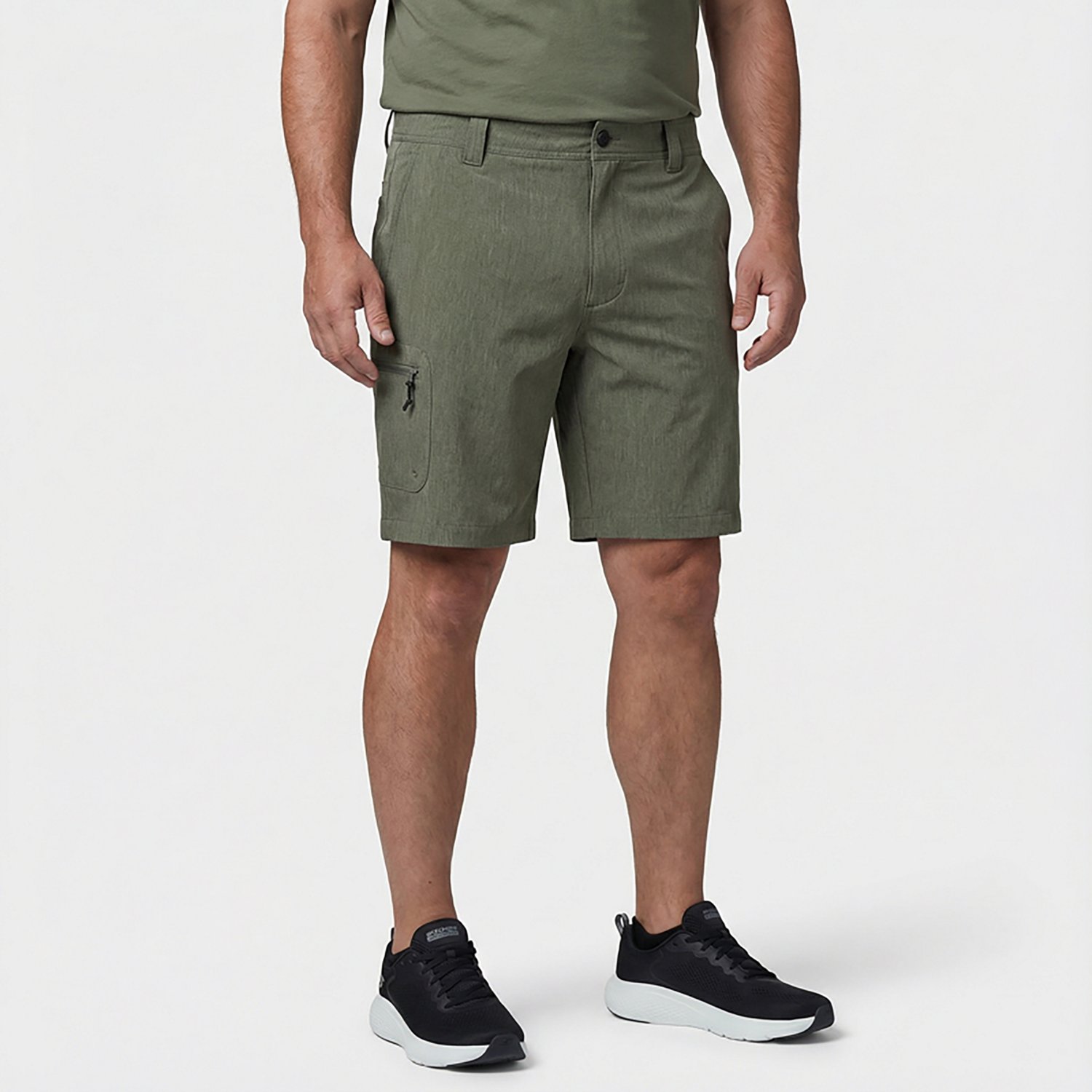 Magellan Outdoors Men's Aransas Pass Hybrid Heather Shorts 10 in                                                                 - view number 3