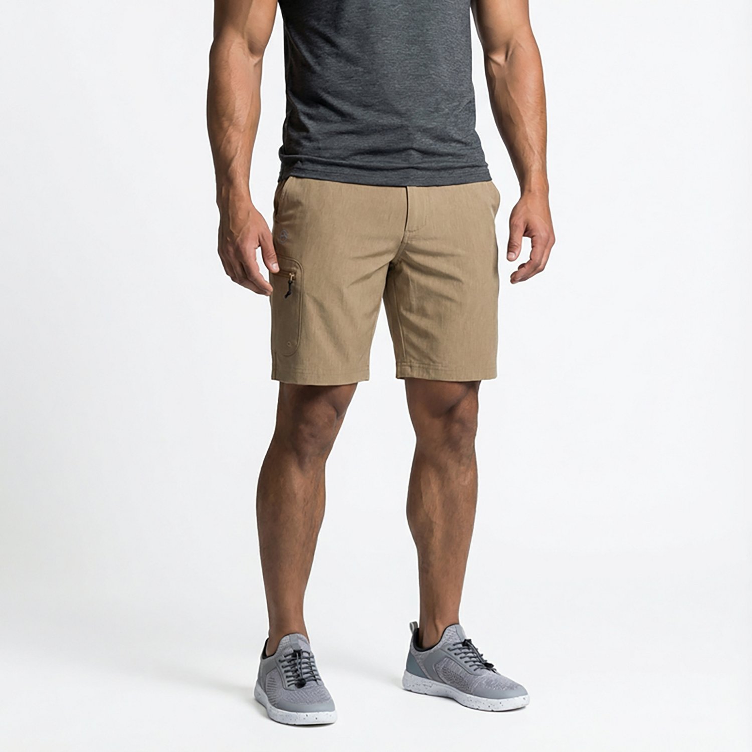 Magellan Outdoors Men's Aransas Pass Hybrid Heather Shorts 10 in                                                                 - view number 4