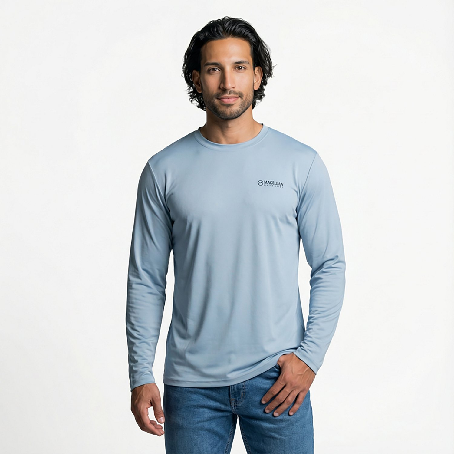 Magellan Outdoors Men’s Local State Georgia Long Sleeve Graphic T-shirt - view number 2