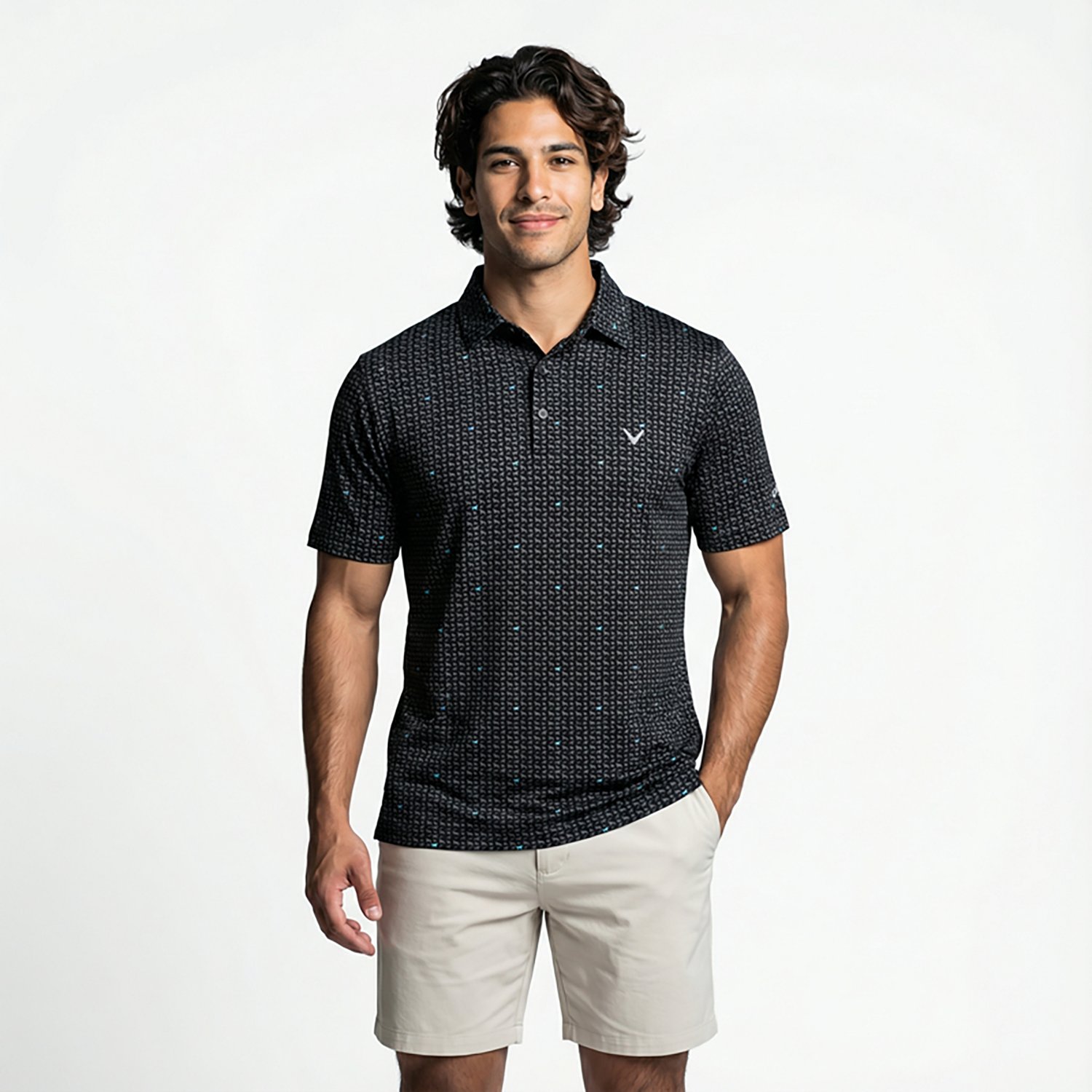 Callaway Men's Doggy Print Polo Shirt                                                                                            - view number 2