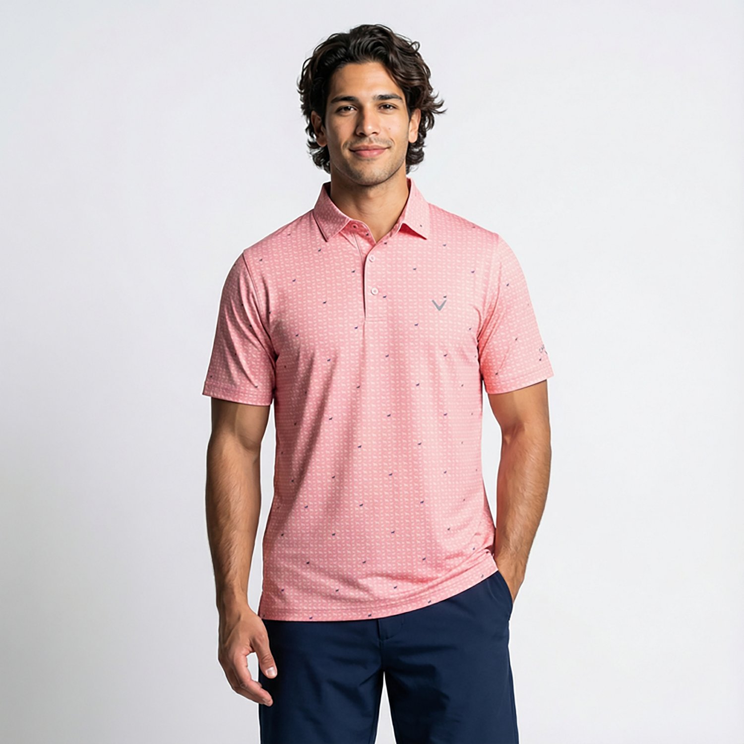 Callaway Men's Doggy Print Polo Shirt                                                                                            - view number 2