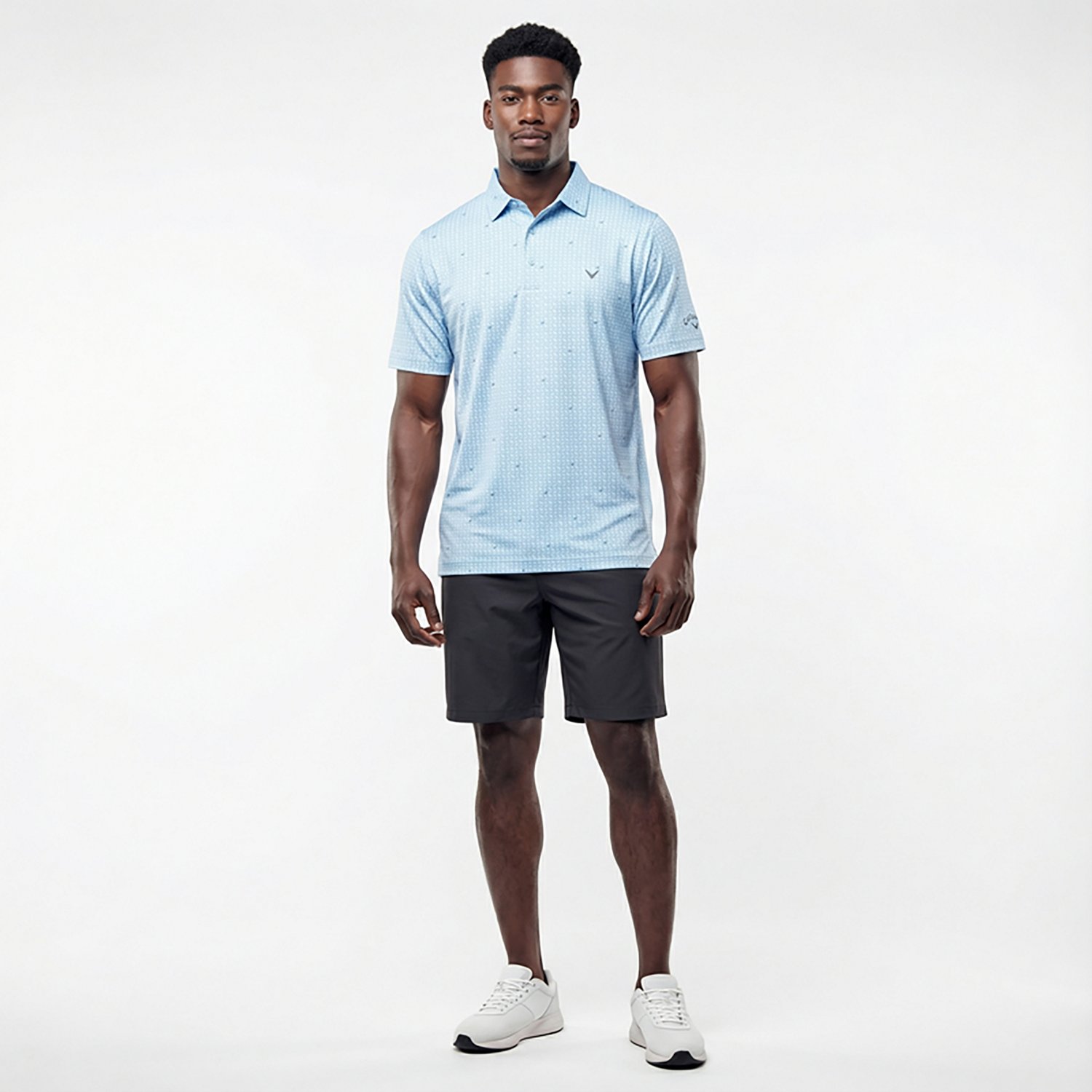 Callaway Men's Doggy Print Polo Shirt